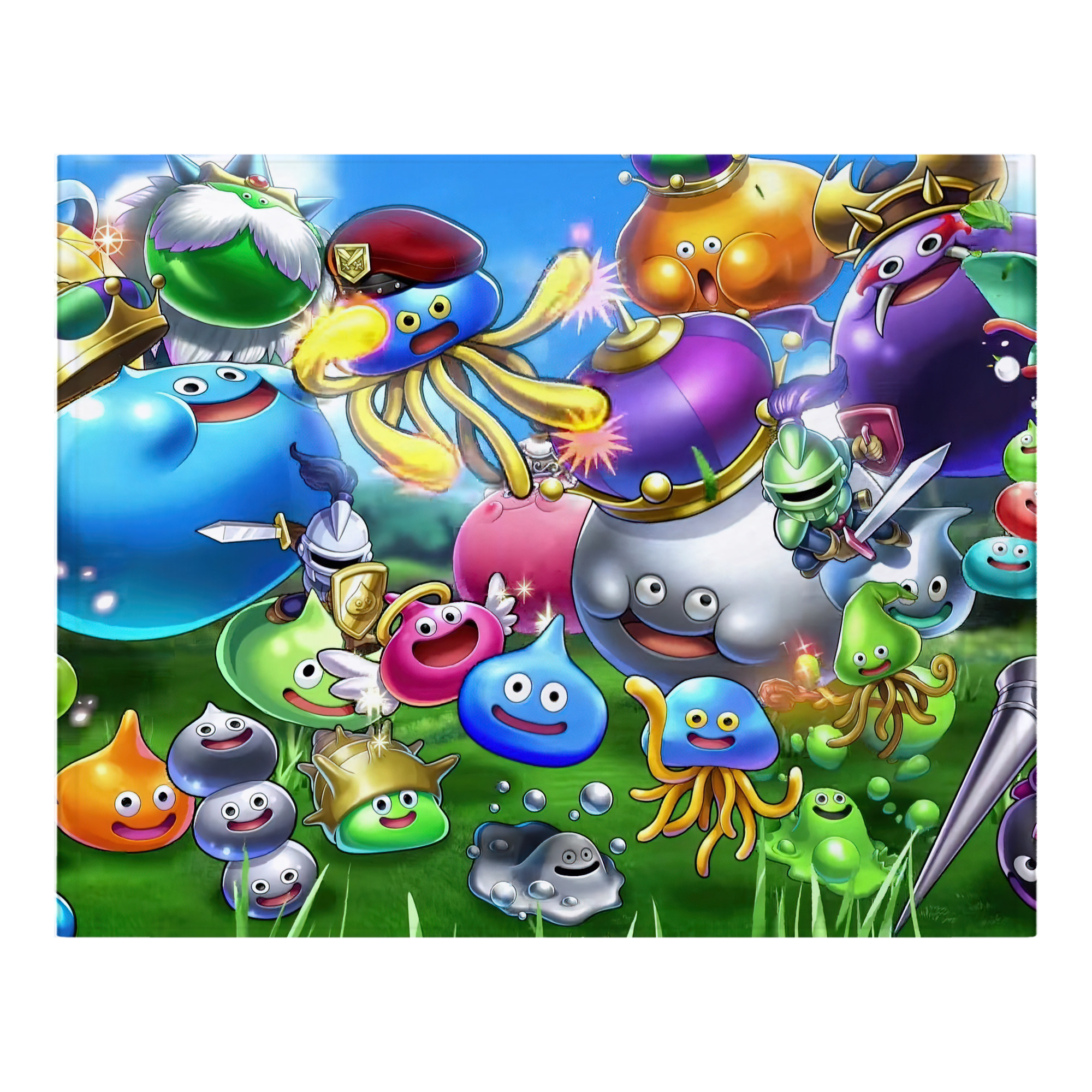 （画像用） ドラゴンクエスト Doragon Kuesuto Dragon Quest フランネルブランケット・多サイズ対応（横型）