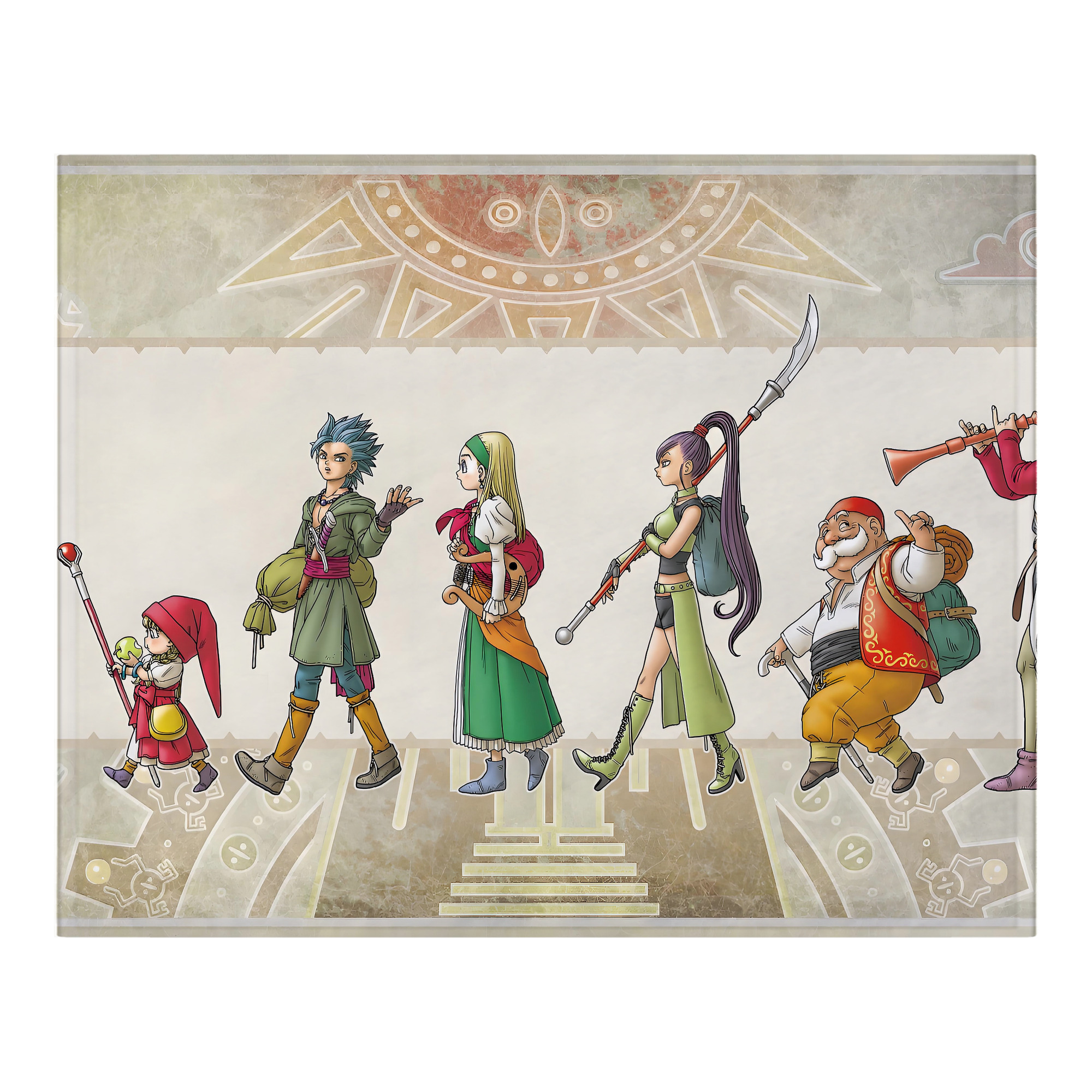 （画像用） ドラゴンクエスト Doragon Kuesuto Dragon Quest フランネルブランケット・多サイズ対応（横型）