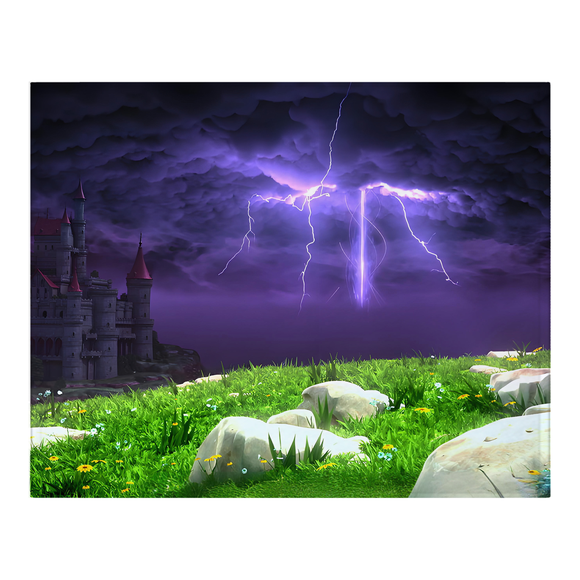 （画像用） ドラゴンクエスト Doragon Kuesuto Dragon Quest フランネルブランケット・多サイズ対応（横型）
