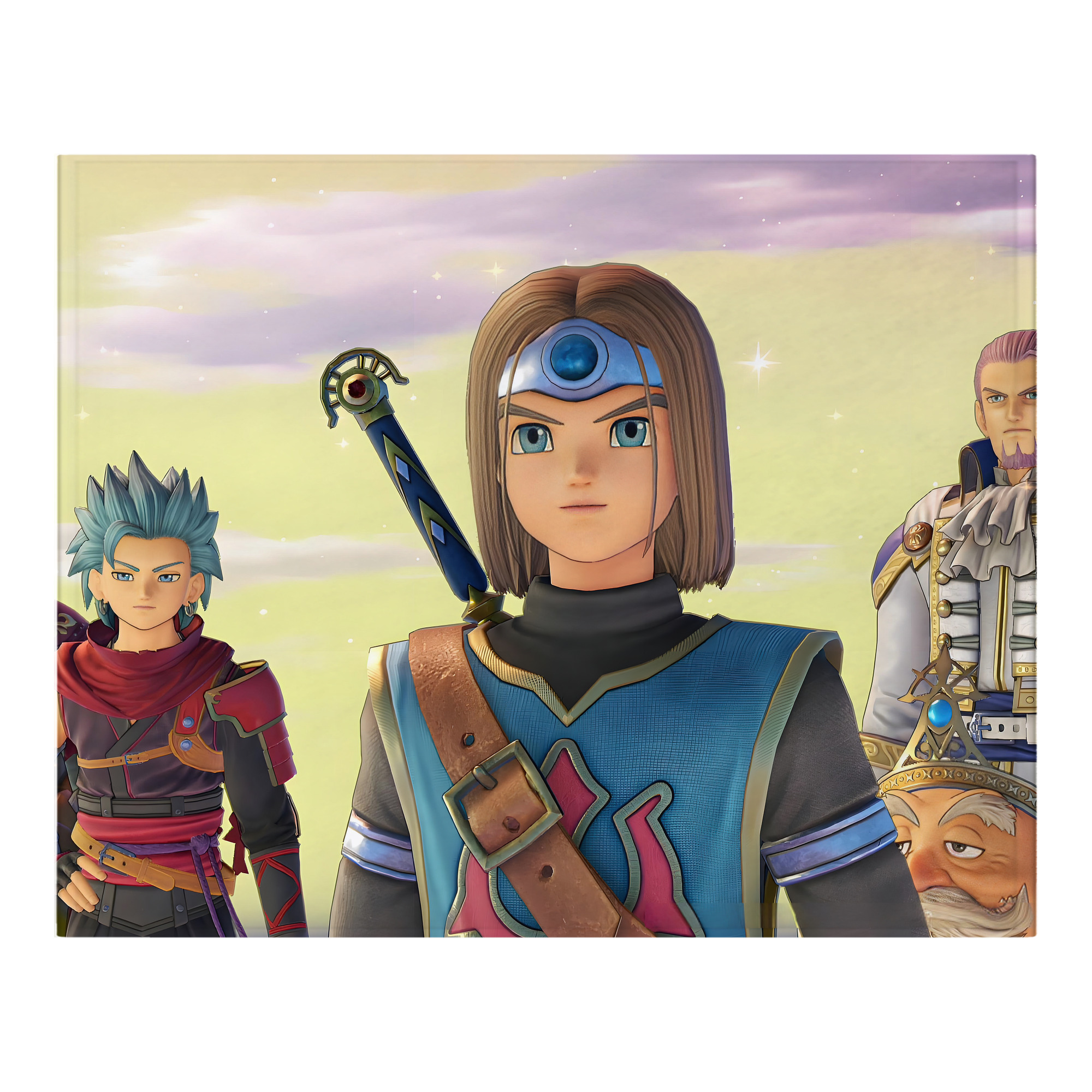 （画像用） ドラゴンクエスト Doragon Kuesuto Dragon Quest フランネルブランケット・多サイズ対応（横型）