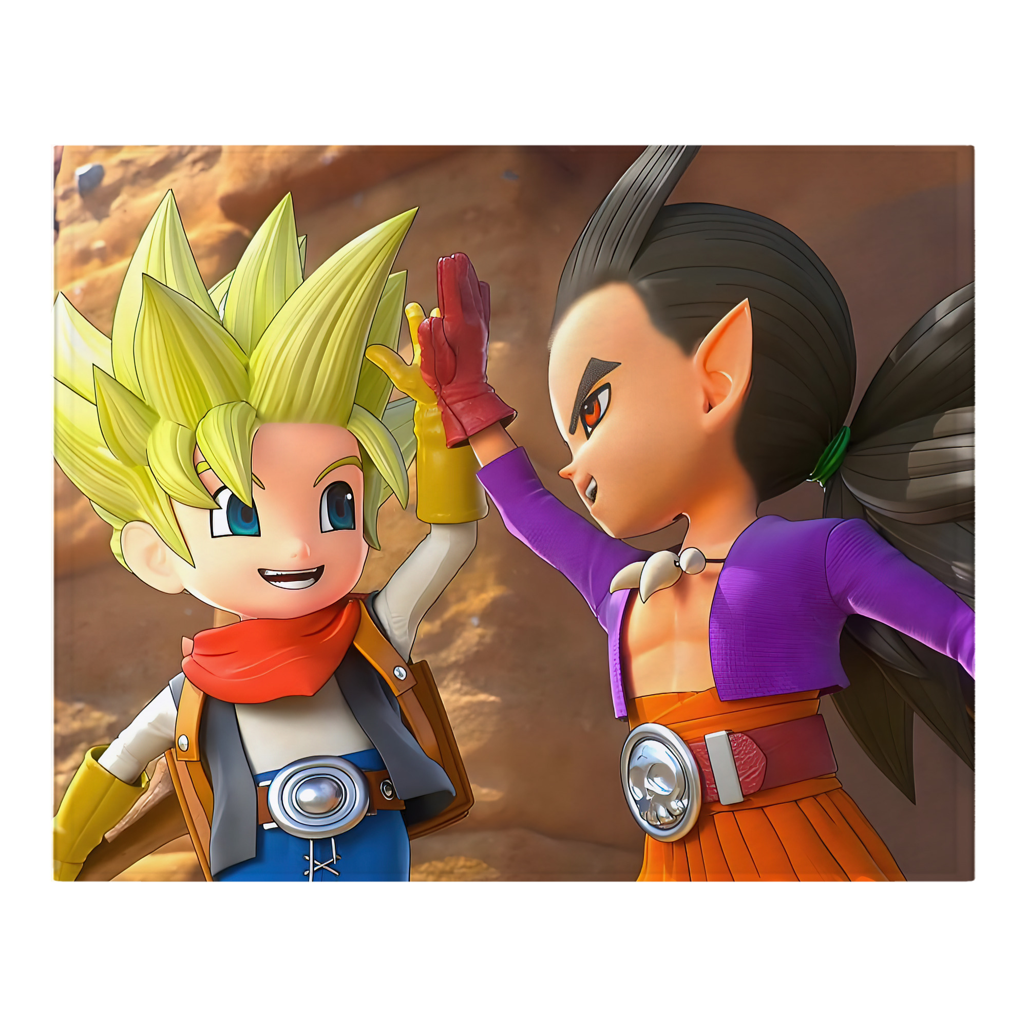 （画像用） ドラゴンクエスト Doragon Kuesuto Dragon Quest フランネルブランケット・多サイズ対応（横型）