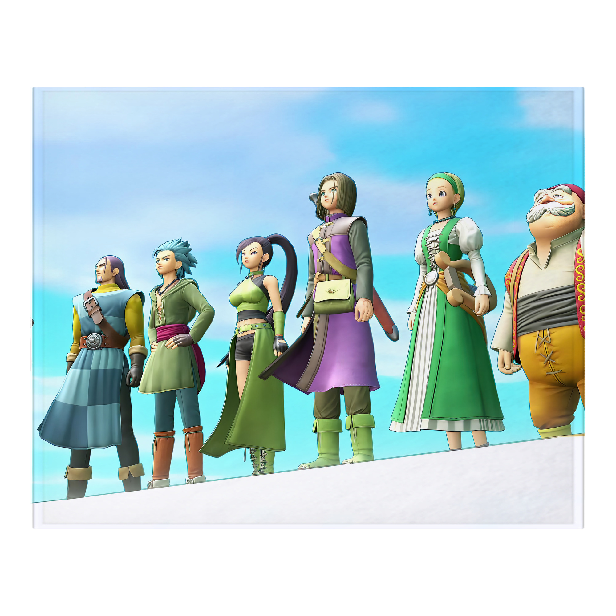 （画像用） ドラゴンクエスト Doragon Kuesuto Dragon Quest フランネルブランケット・多サイズ対応（横型）