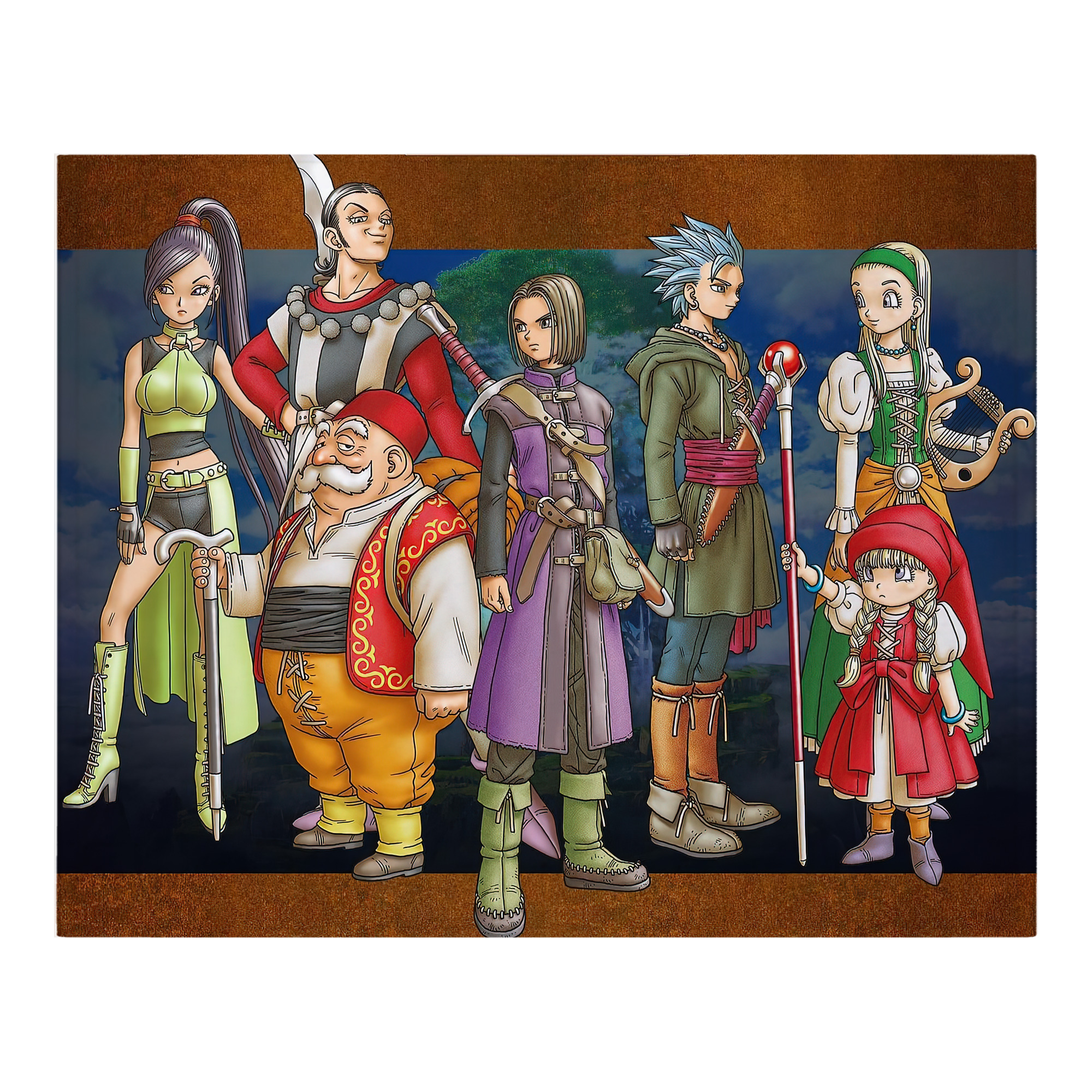 （画像用） ドラゴンクエスト Doragon Kuesuto Dragon Quest フランネルブランケット・多サイズ対応（横型）
