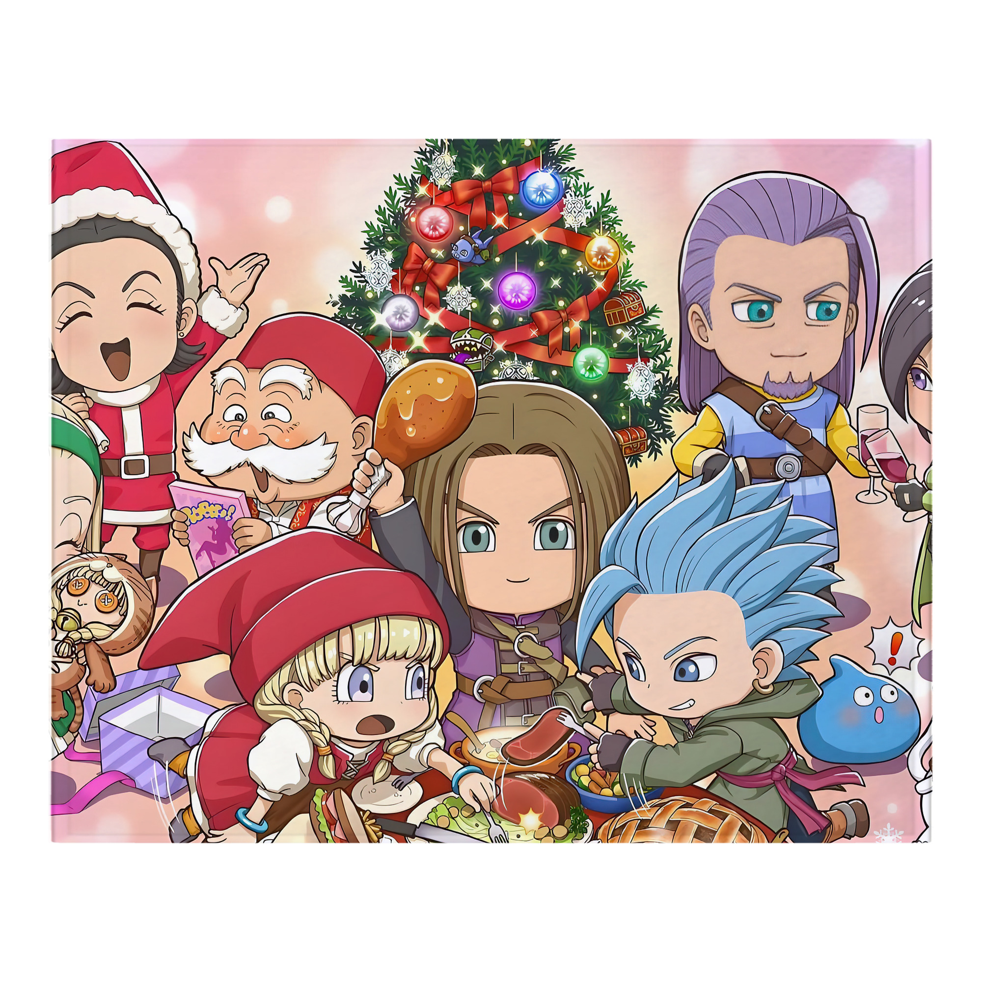 （画像用） ドラゴンクエスト Doragon Kuesuto Dragon Quest フランネルブランケット・多サイズ対応（横型）