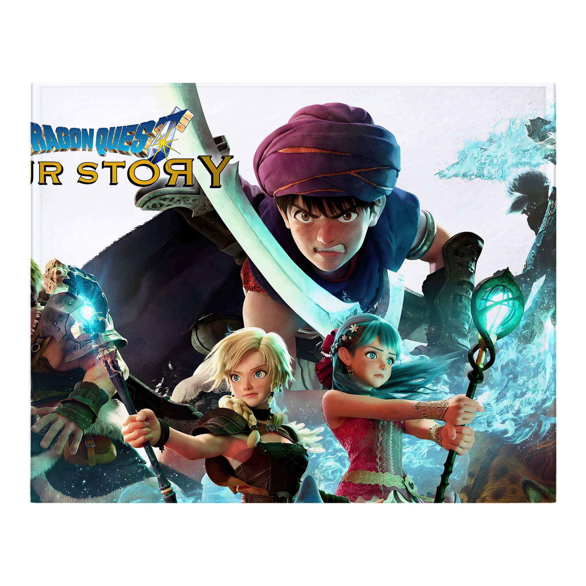 （画像用） ドラゴンクエスト Doragon Kuesuto Dragon Quest フランネルブランケット・多サイズ対応（横型）