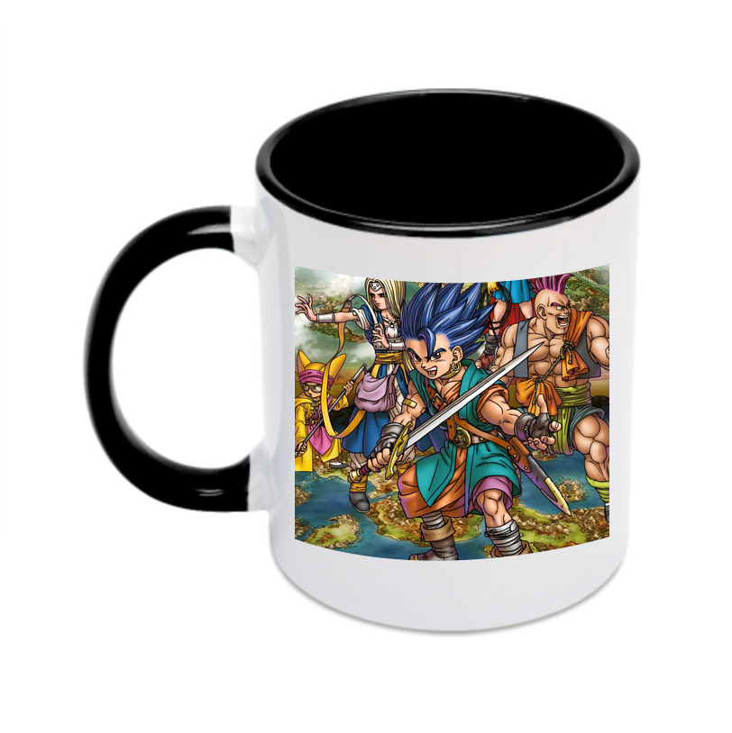 （画像用） ドラゴンクエスト Doragon Kuesuto Dragon Quest カラーマグカップ