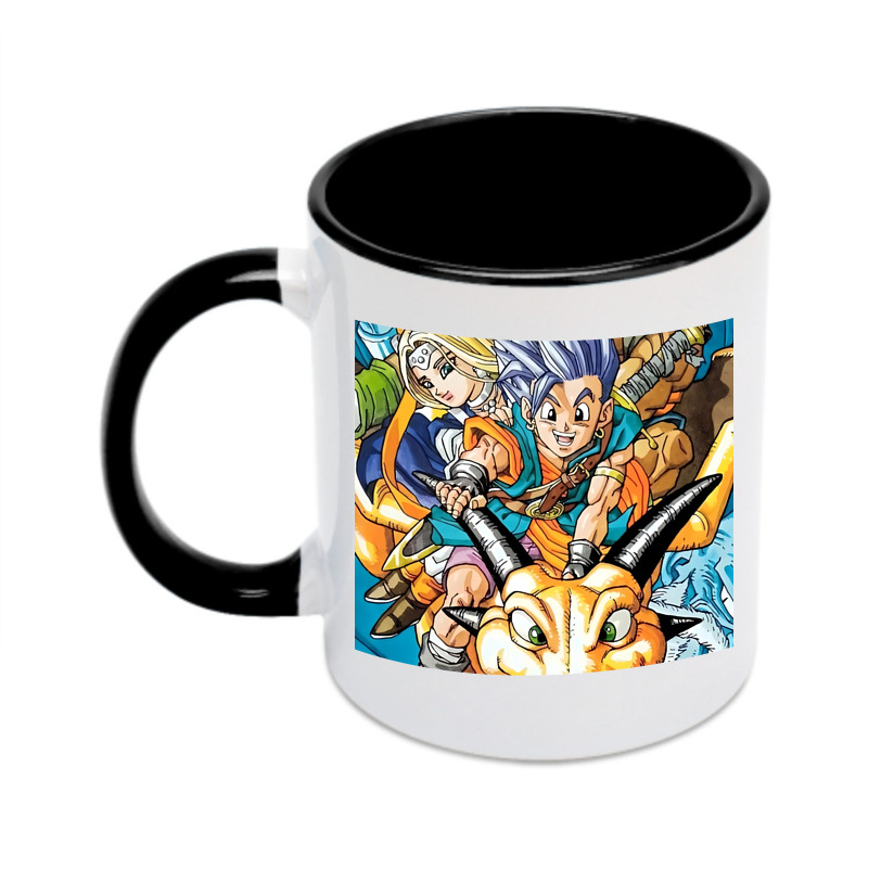 （画像用） ドラゴンクエスト Doragon Kuesuto Dragon Quest カラーマグカップ