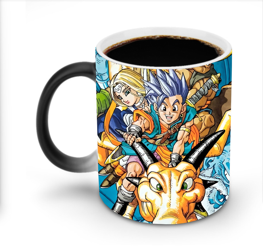 （画像用） ドラゴンクエスト Doragon Kuesuto Dragon Quest 温度変色マグカップ