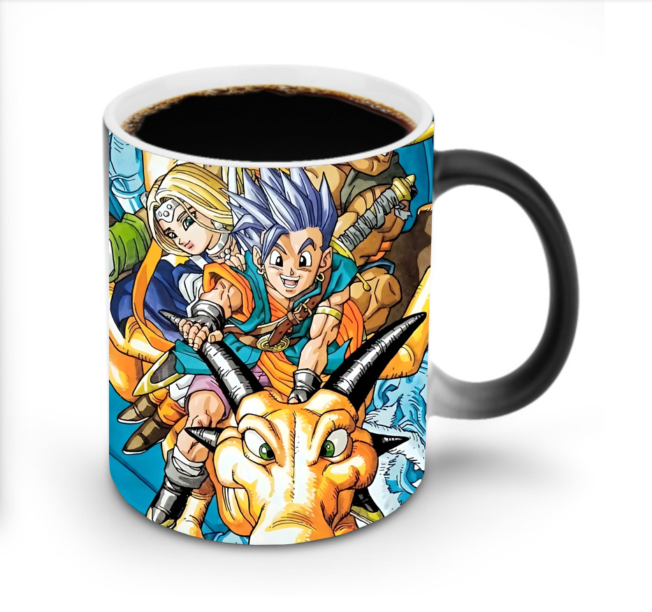 （画像用） ドラゴンクエスト Doragon Kuesuto Dragon Quest 温度変色マグカップ