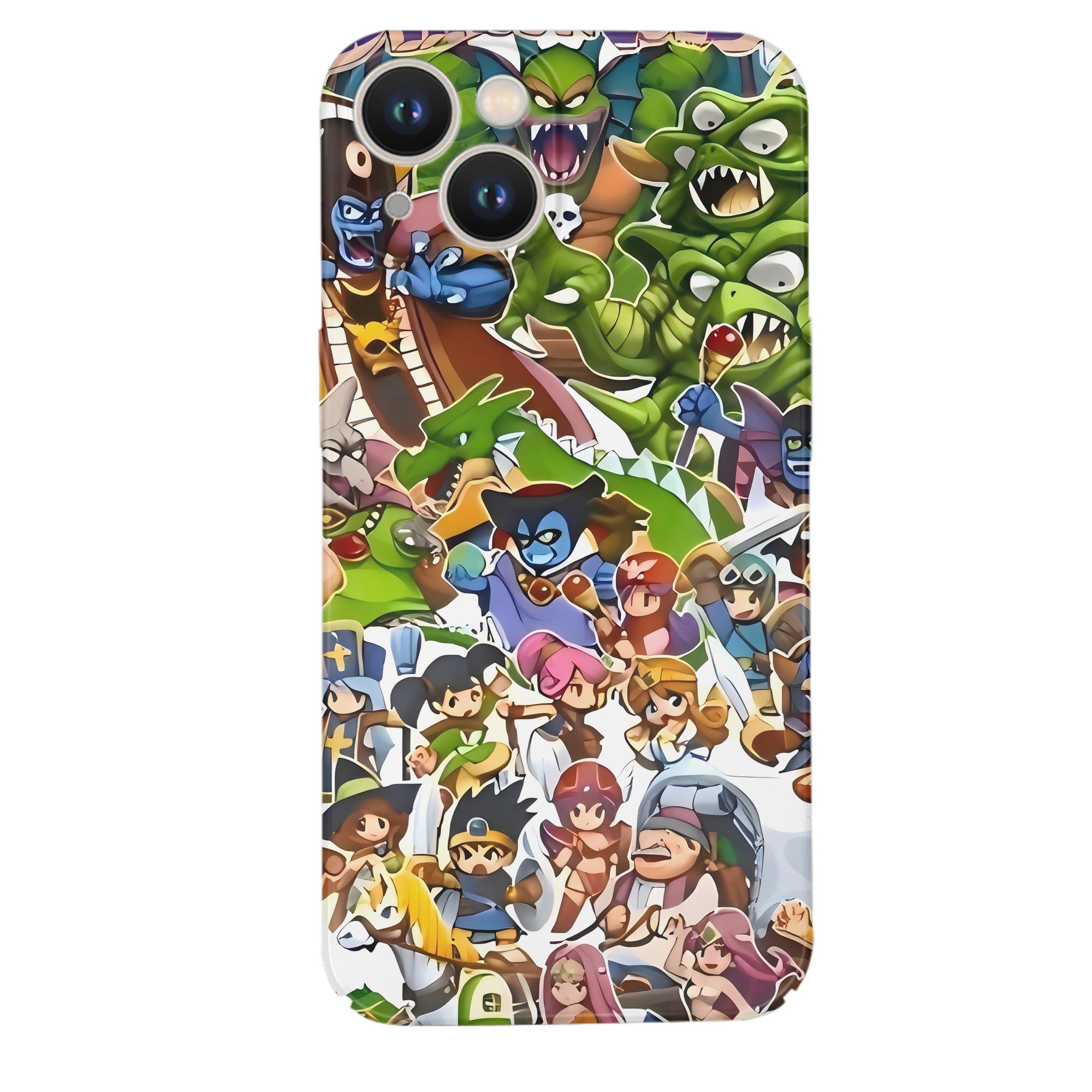 （画像用） ドラゴンクエスト Doragon Kuesuto Dragon Quest 【iPhone 14シリーズ対応】ハードケース