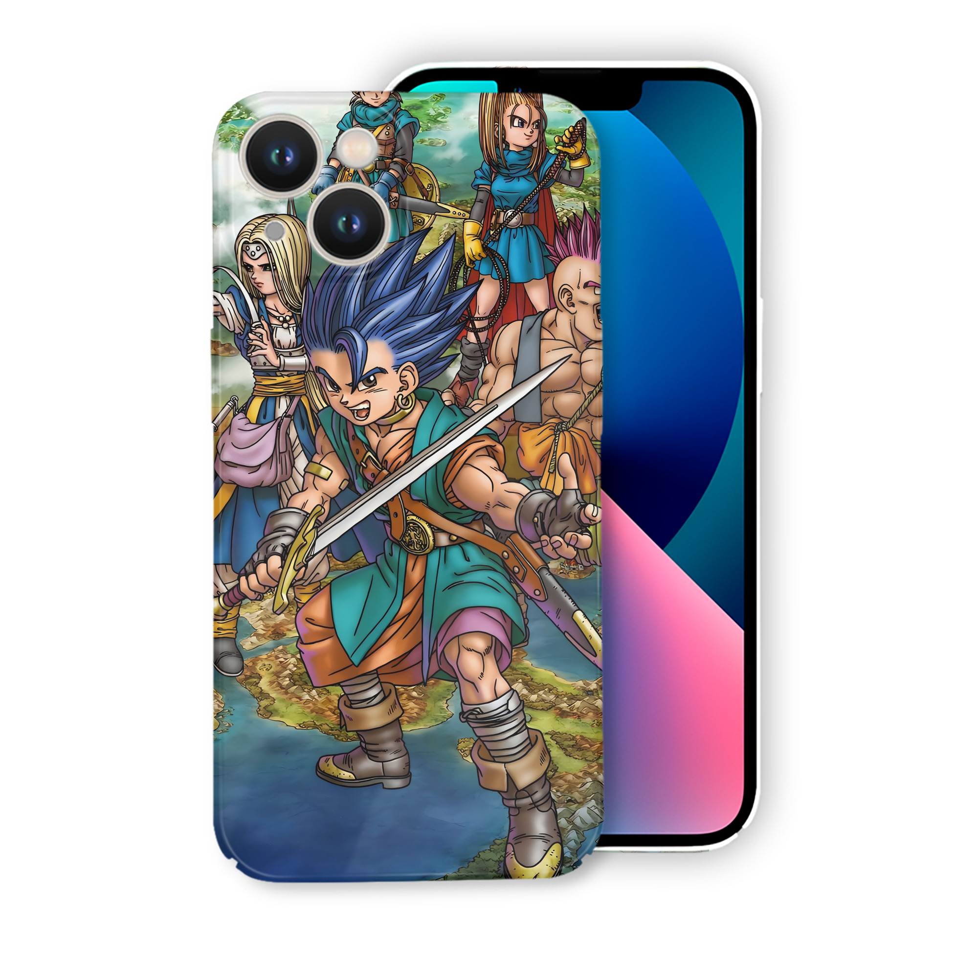 （画像用） ドラゴンクエスト Doragon Kuesuto Dragon Quest 【iPhone 14シリーズ対応】ハードケース