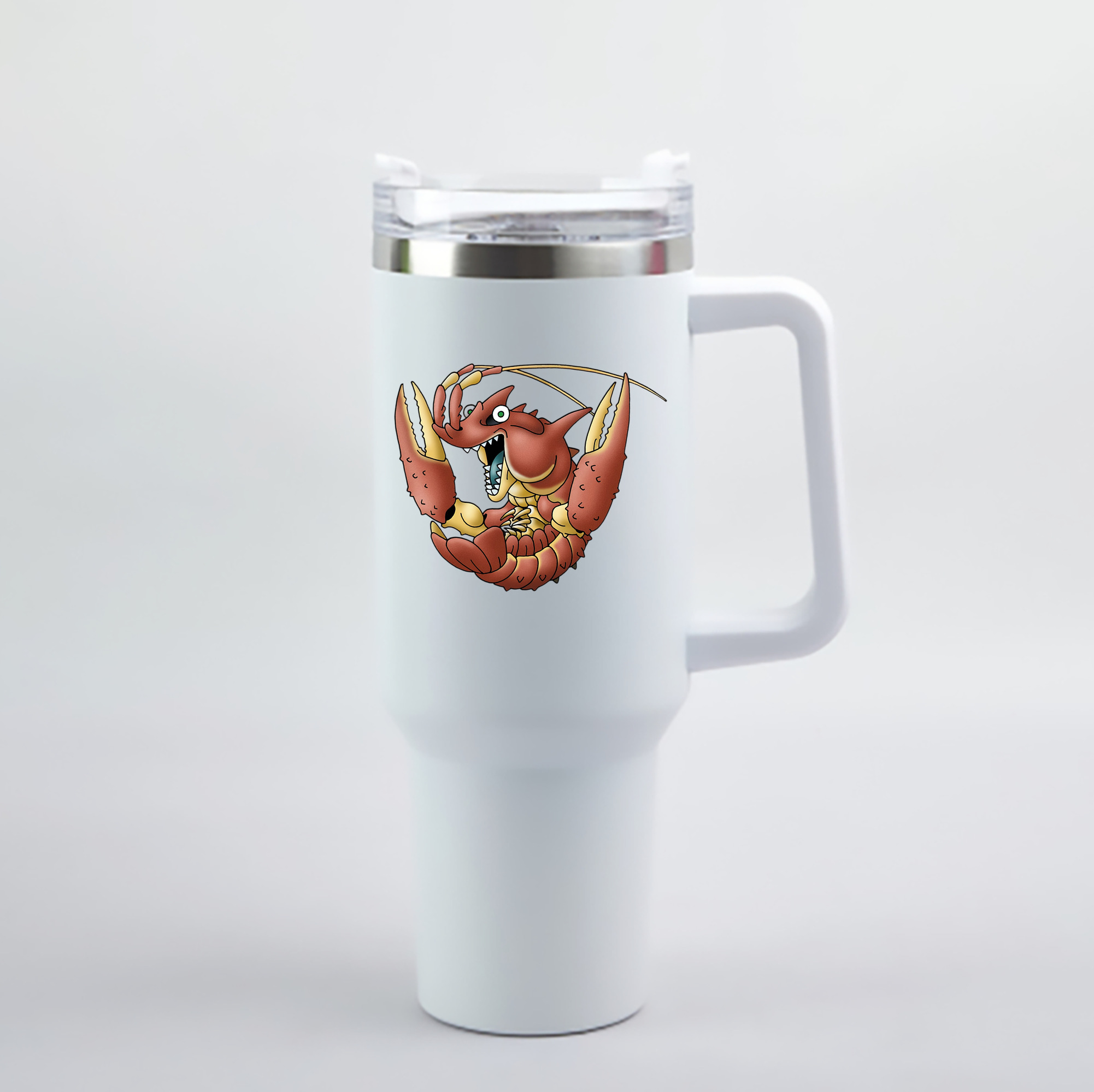 （画像用） ドラゴンクエスト Doragon Kuesuto Dragon Quest 1200mL車用タンブラー - クリスタルステッカー（プラスチックストロー付き）