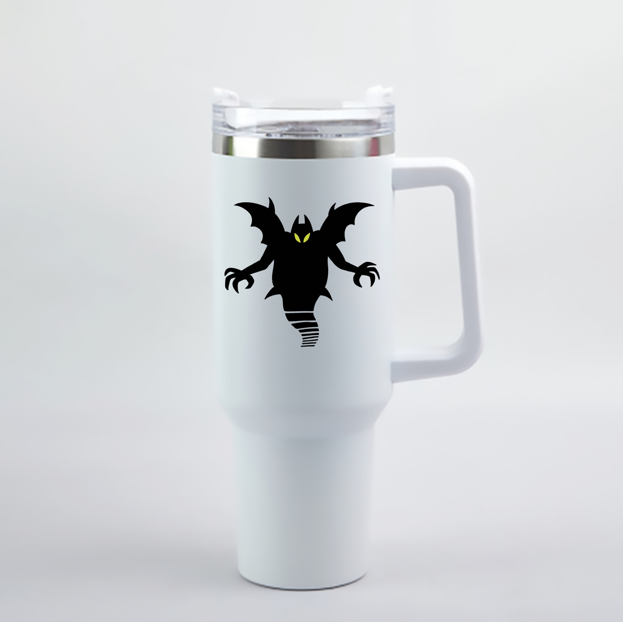 （画像用） ドラゴンクエスト Doragon Kuesuto Dragon Quest 1200mL車用タンブラー - クリスタルステッカー（プラスチックストロー付き）