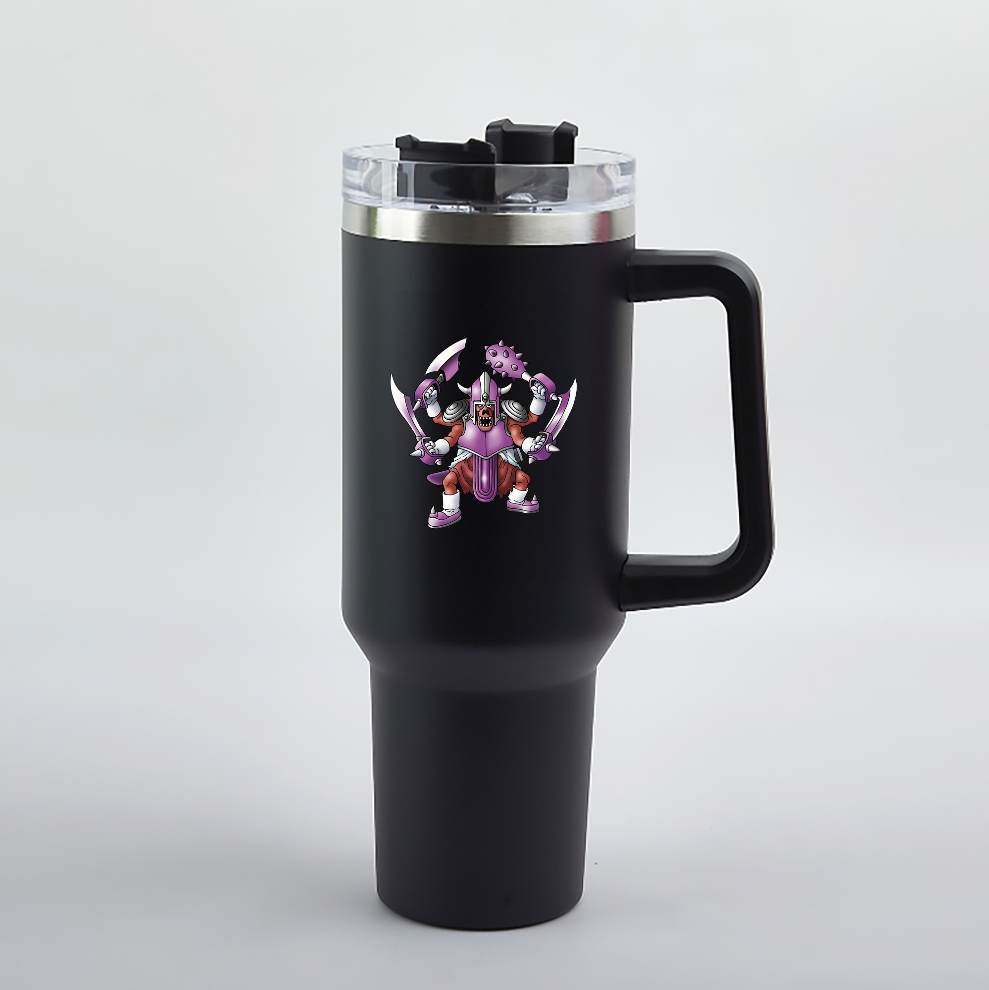 （画像用） ドラゴンクエスト Doragon Kuesuto Dragon Quest 1200mL車用タンブラー（カラープリント）