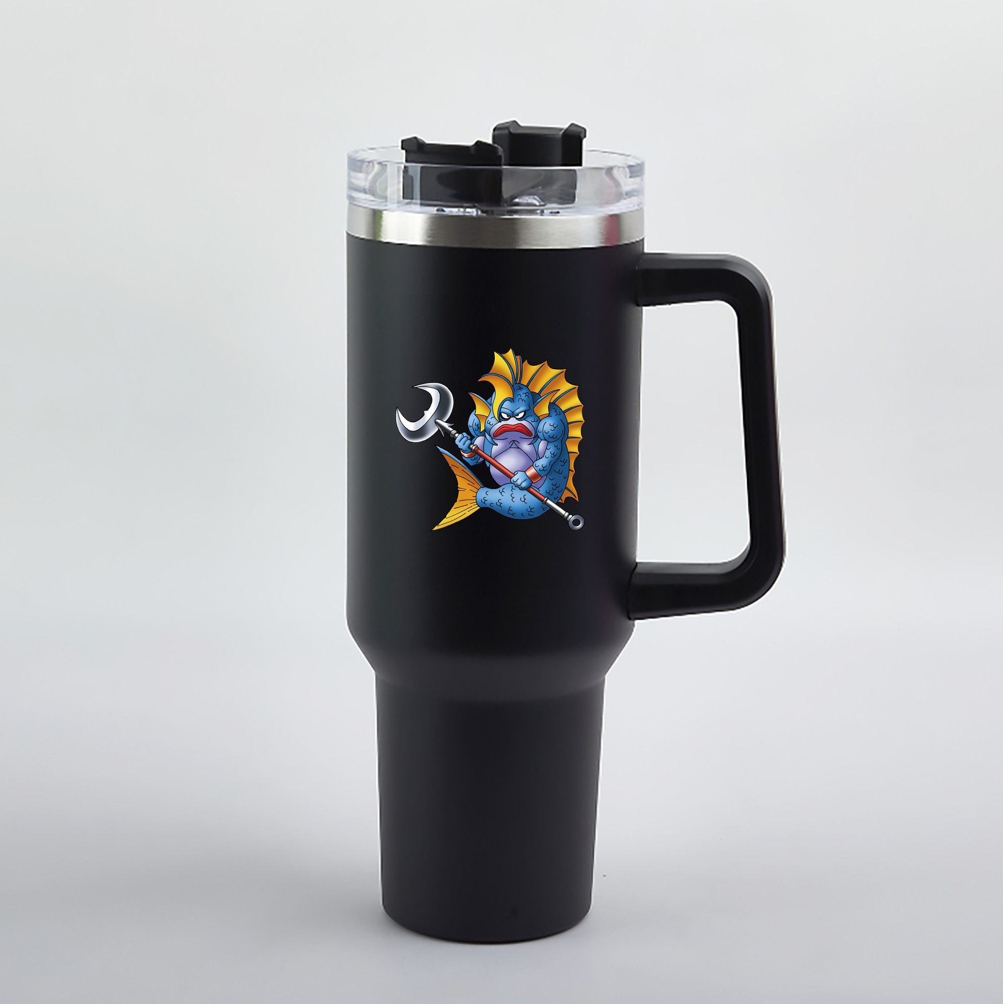 （画像用） ドラゴンクエスト Doragon Kuesuto Dragon Quest 1200mL車用タンブラー（カラープリント）