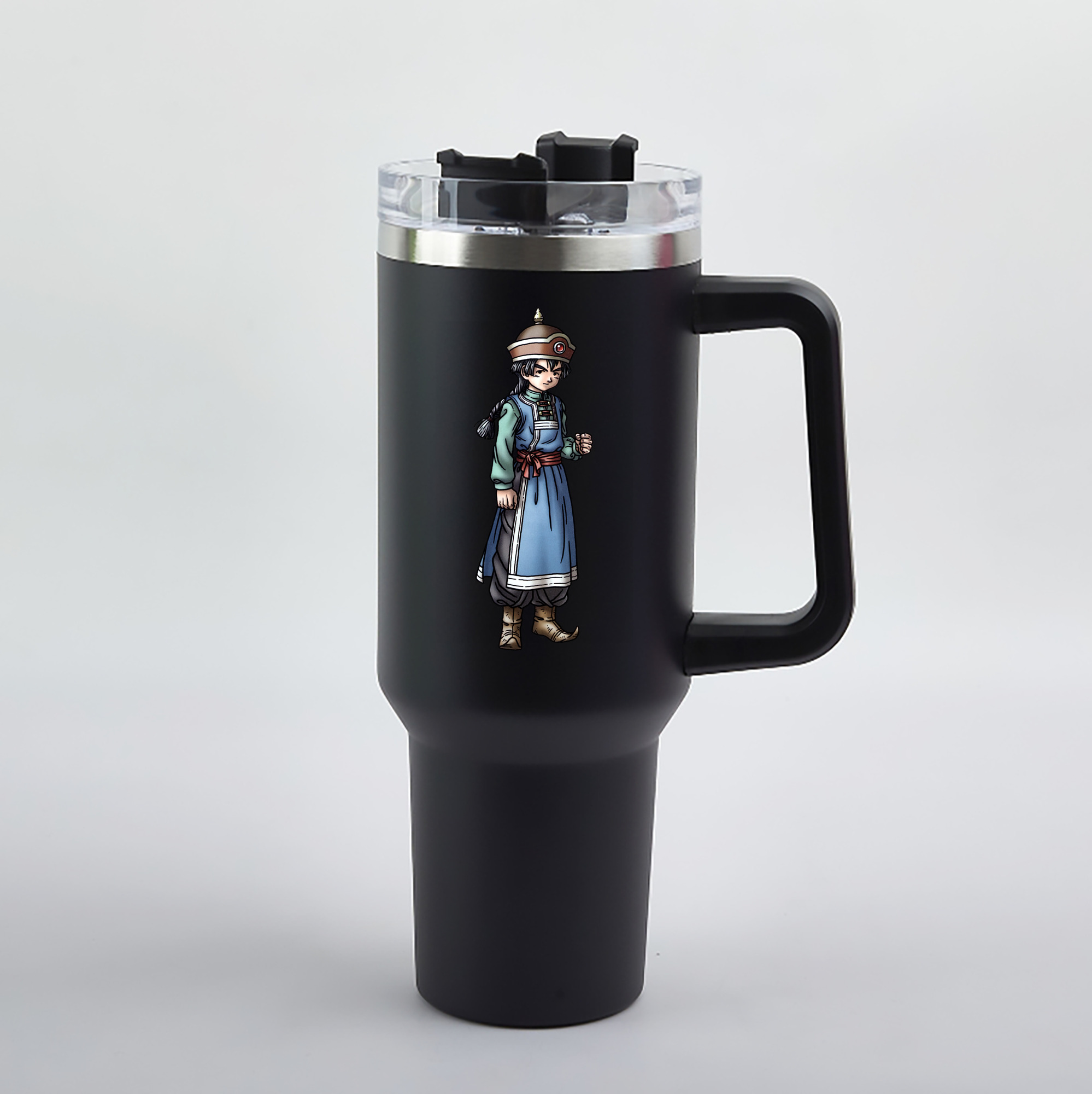 （画像用） ドラゴンクエスト Doragon Kuesuto Dragon Quest 1200mL車用タンブラー（カラープリント）