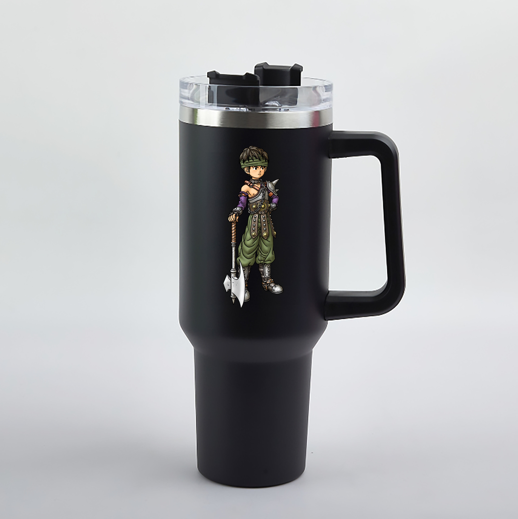 （画像用） ドラゴンクエスト Doragon Kuesuto Dragon Quest 1200mL車用タンブラー（カラープリント）