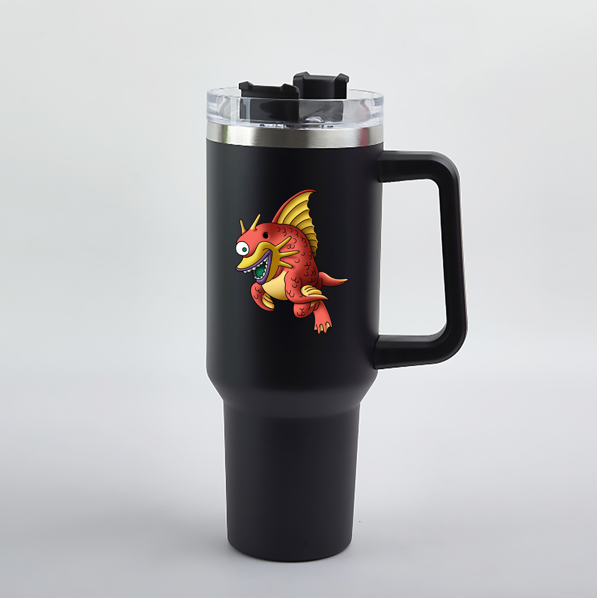 （画像用） ドラゴンクエスト Doragon Kuesuto Dragon Quest 1200mL車用タンブラー（カラープリント）