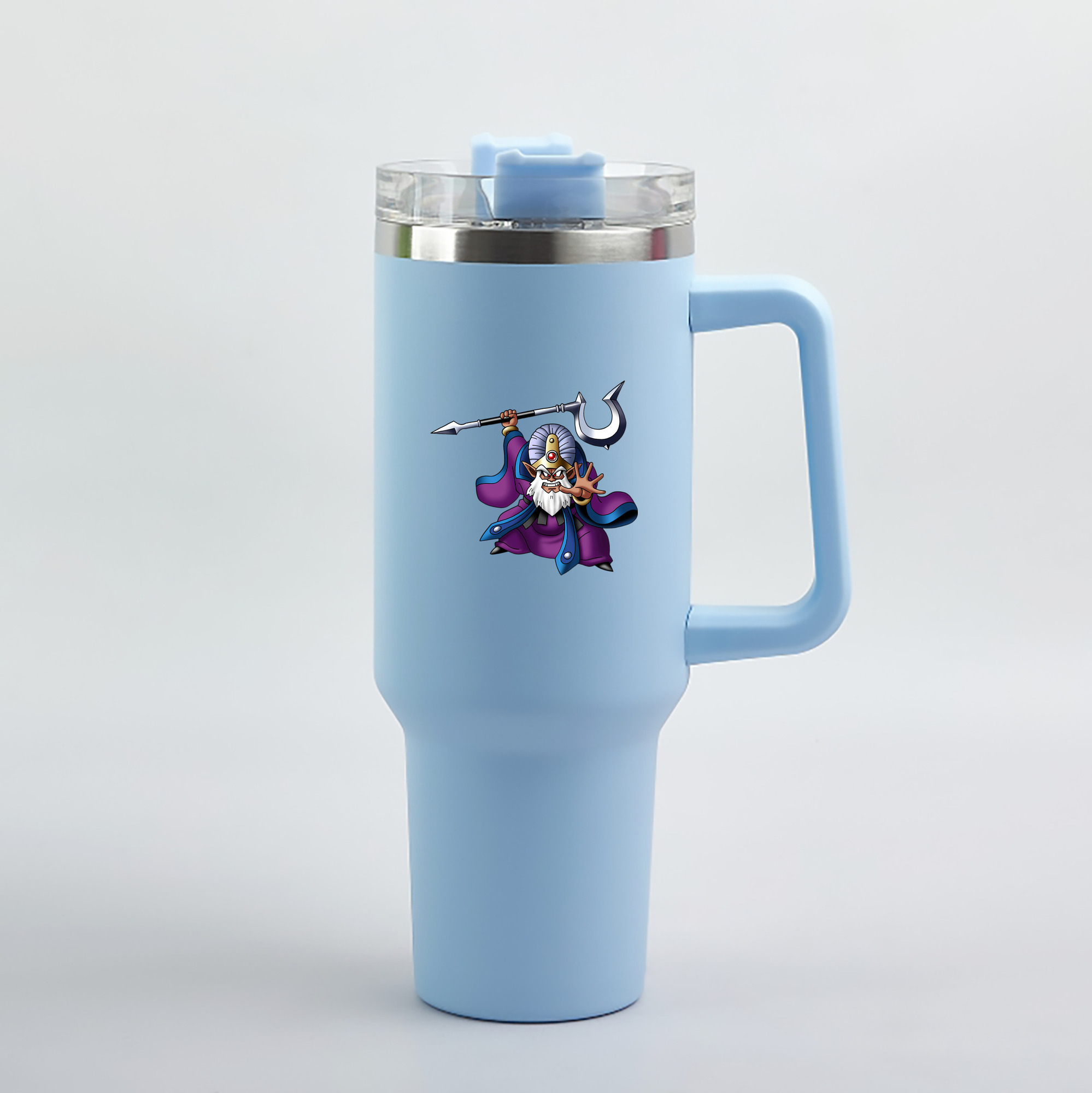 （画像用） ドラゴンクエスト Doragon Kuesuto Dragon Quest 1200mL車用タンブラー（カラープリント）