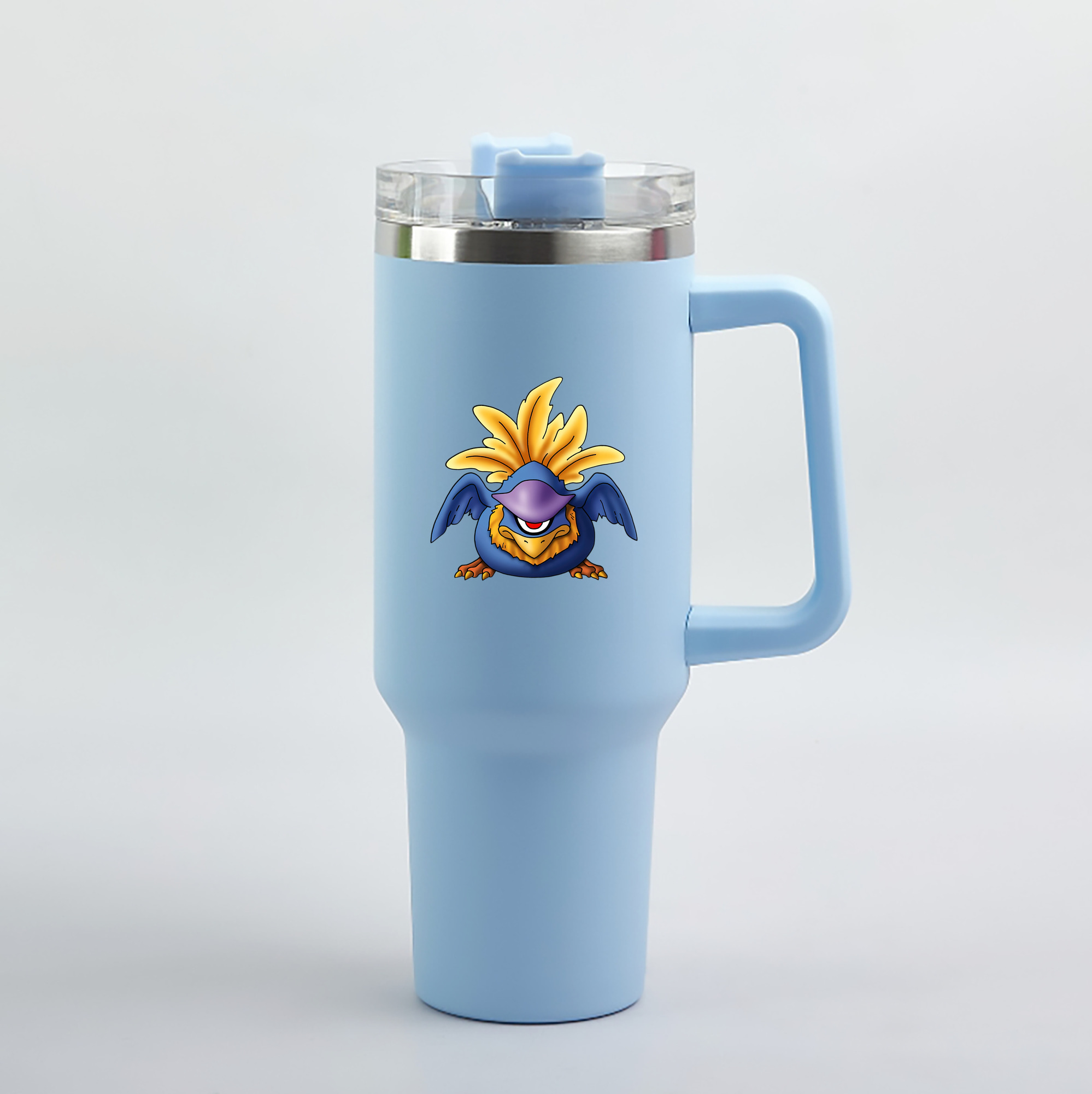 （画像用） ドラゴンクエスト Doragon Kuesuto Dragon Quest 1200mL車用タンブラー（カラープリント）