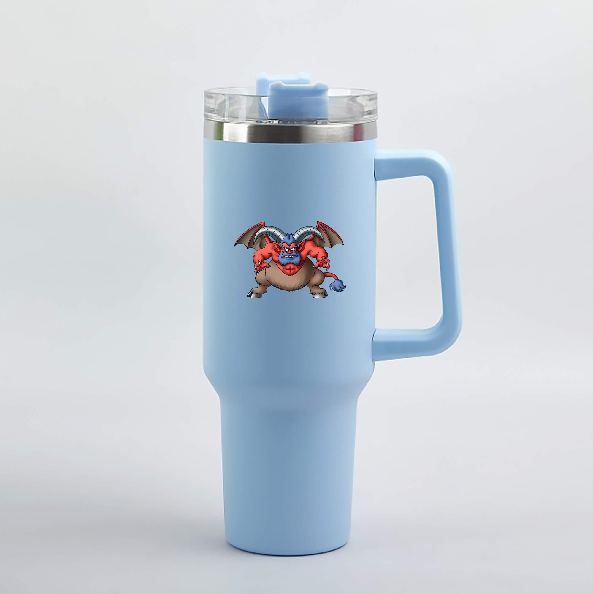 （画像用） ドラゴンクエスト Doragon Kuesuto Dragon Quest 1200mL車用タンブラー（カラープリント）