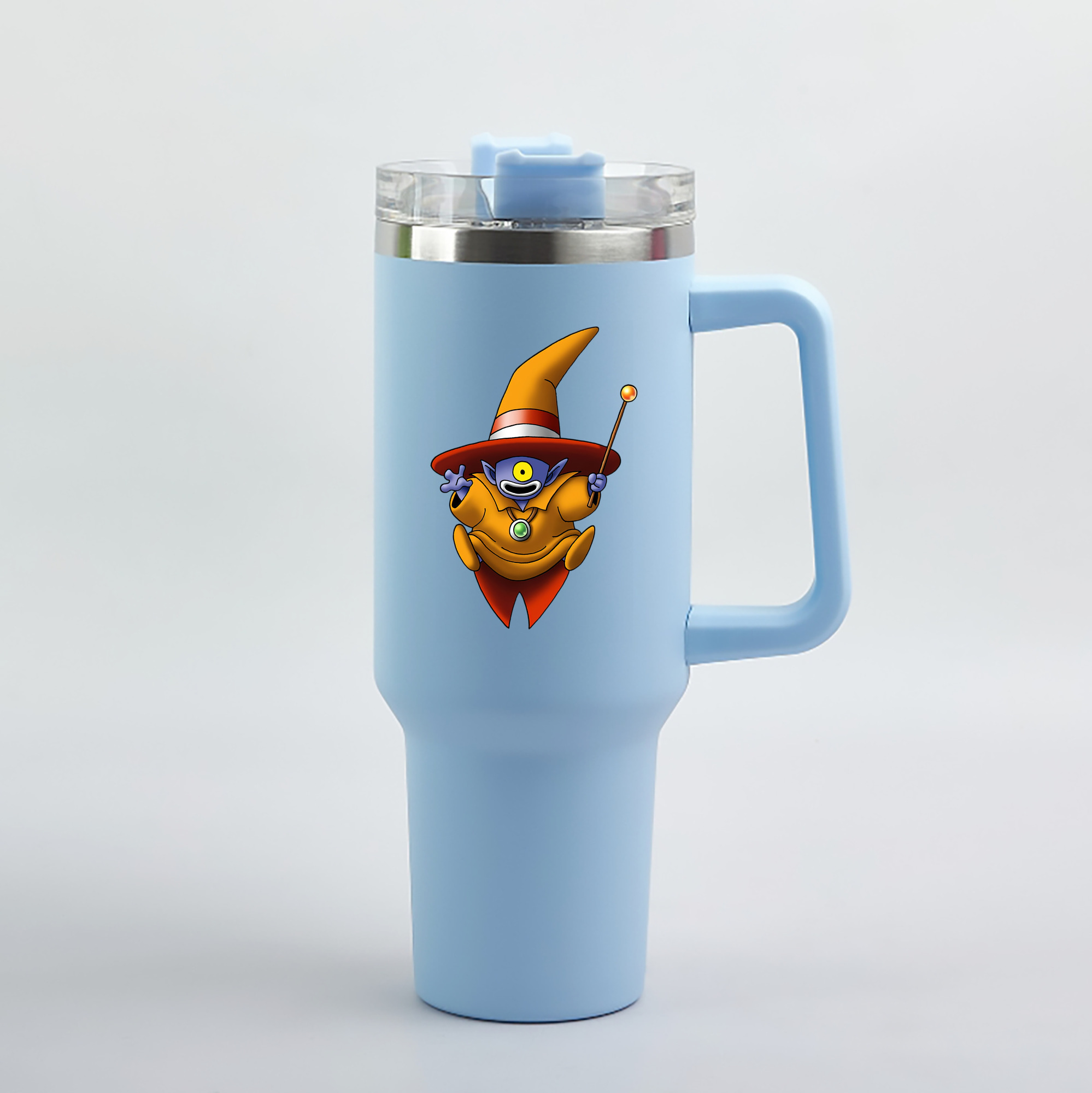（画像用） ドラゴンクエスト Doragon Kuesuto Dragon Quest 1200mL車用タンブラー（カラープリント）