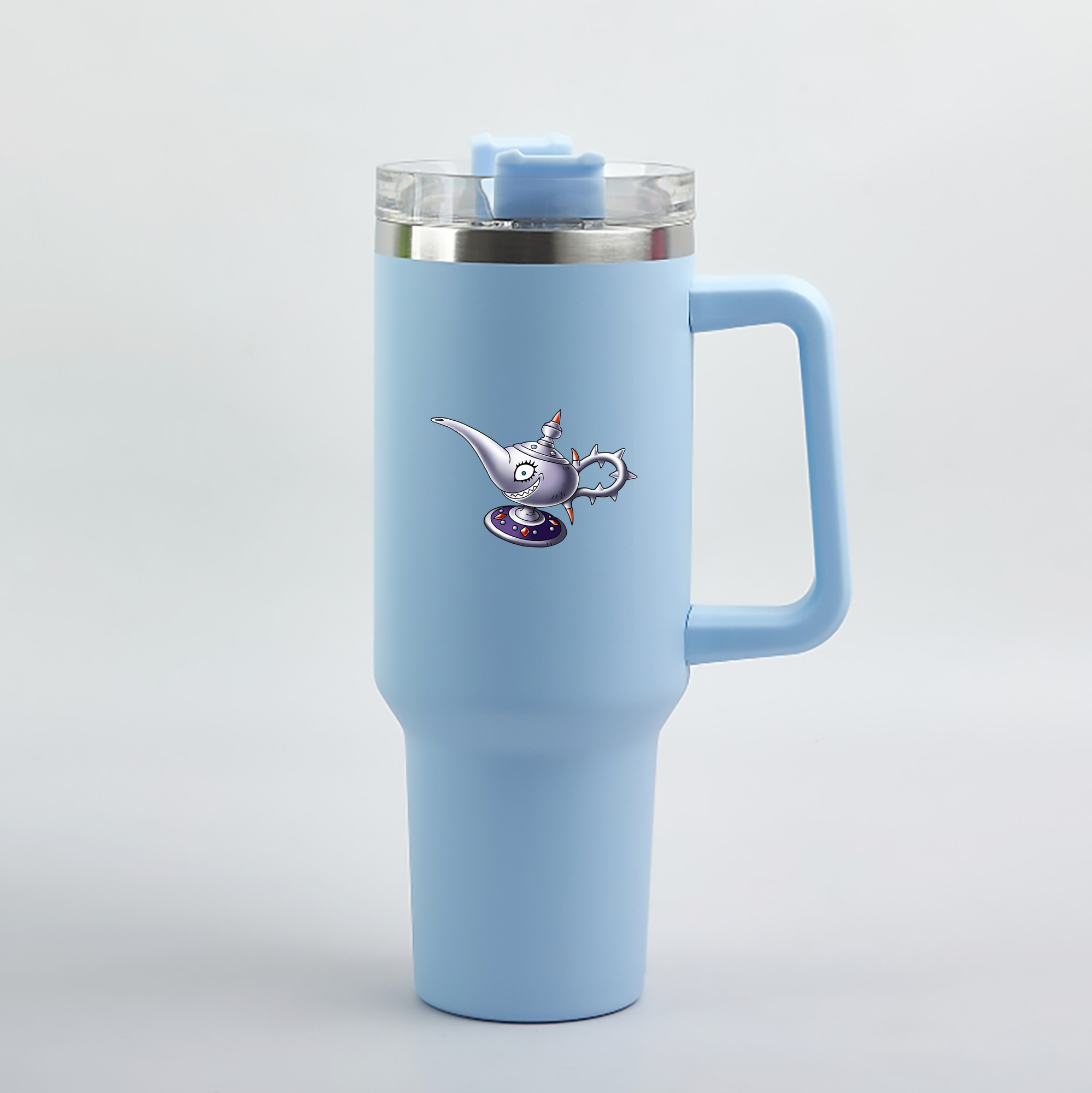 （画像用） ドラゴンクエスト Doragon Kuesuto Dragon Quest 1200mL車用タンブラー（カラープリント）