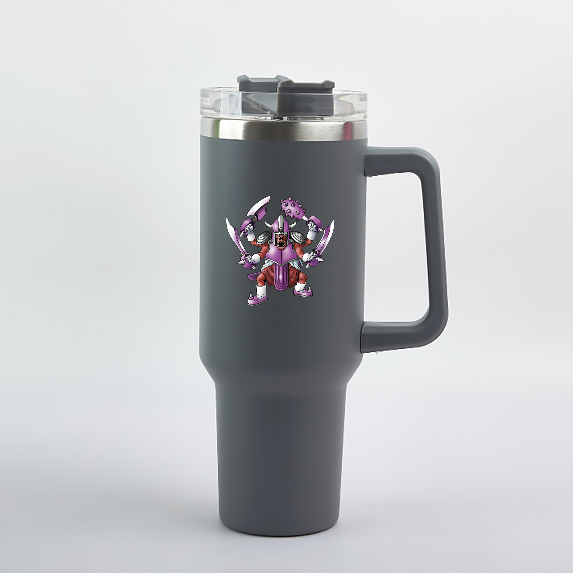 （画像用） ドラゴンクエスト Doragon Kuesuto Dragon Quest 1200mL車用タンブラー（カラープリント）