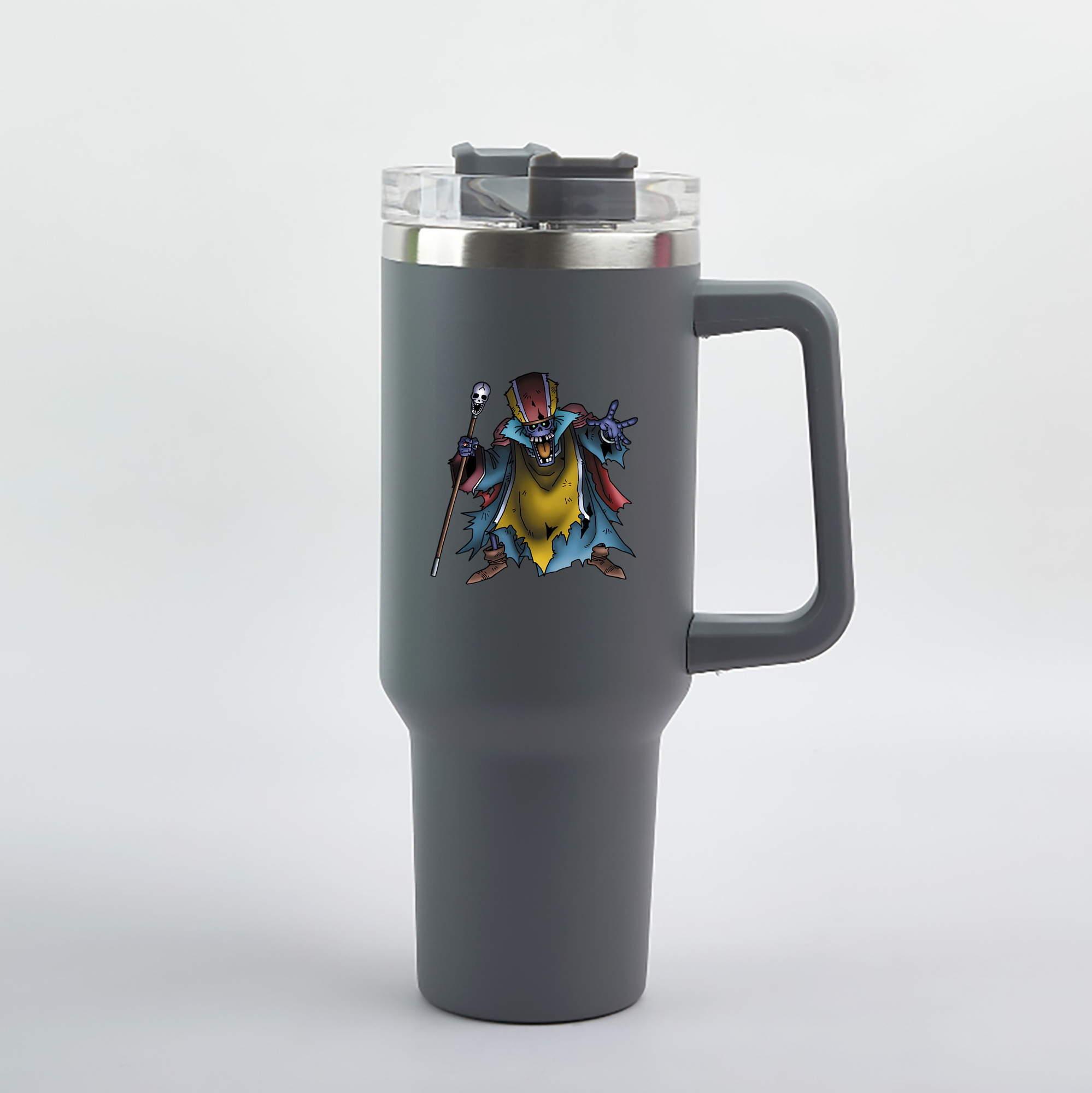 （画像用） ドラゴンクエスト Doragon Kuesuto Dragon Quest 1200mL車用タンブラー（カラープリント）