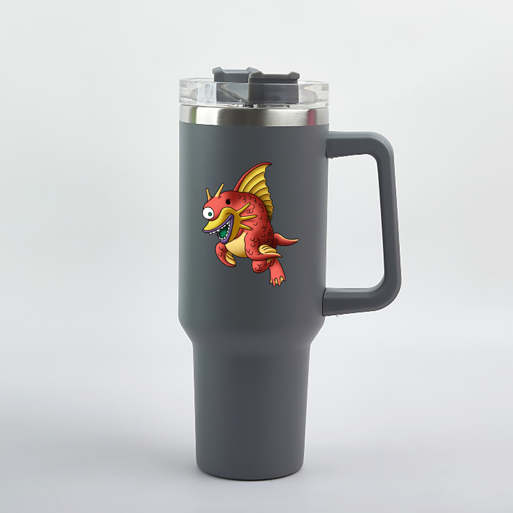 （画像用） ドラゴンクエスト Doragon Kuesuto Dragon Quest 1200mL車用タンブラー（カラープリント）