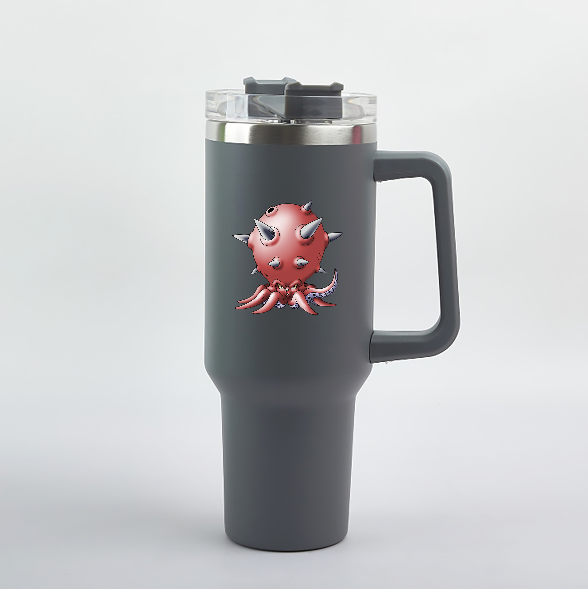 （画像用） ドラゴンクエスト Doragon Kuesuto Dragon Quest 1200mL車用タンブラー（カラープリント）