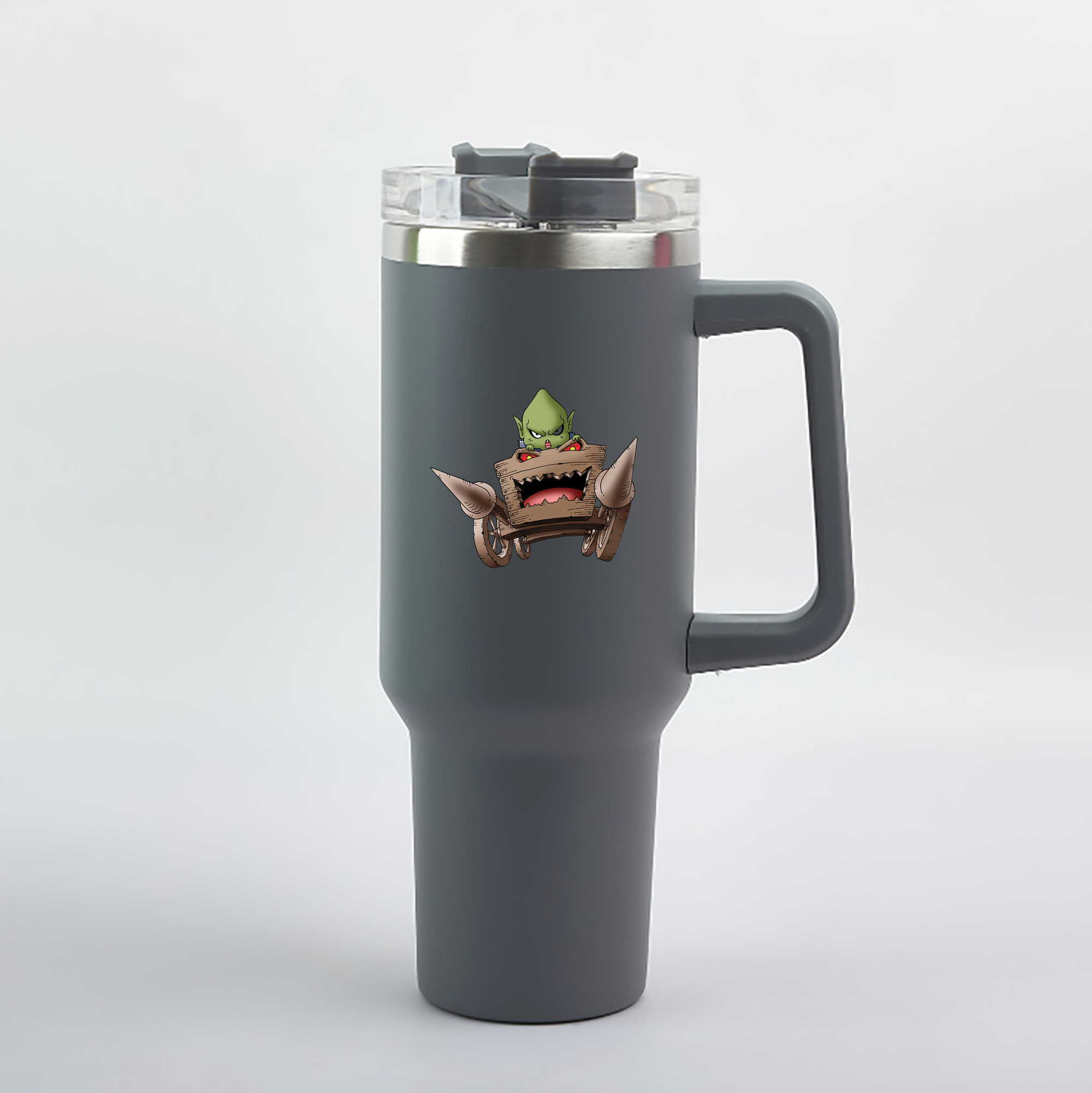 （画像用） ドラゴンクエスト Doragon Kuesuto Dragon Quest 1200mL車用タンブラー（カラープリント）