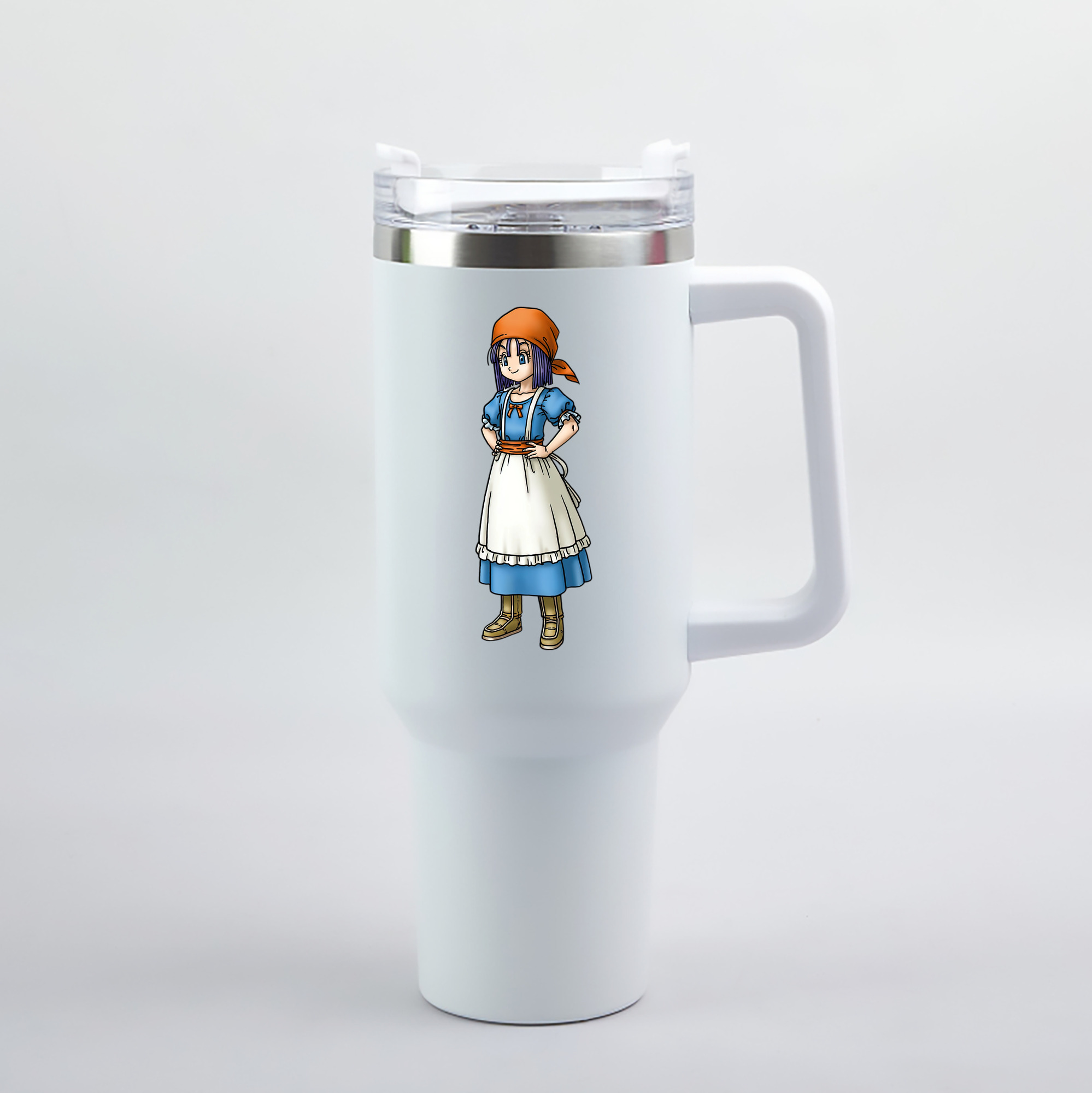 （画像用） ドラゴンクエスト Doragon Kuesuto Dragon Quest 1200mL車用タンブラー（カラープリント）