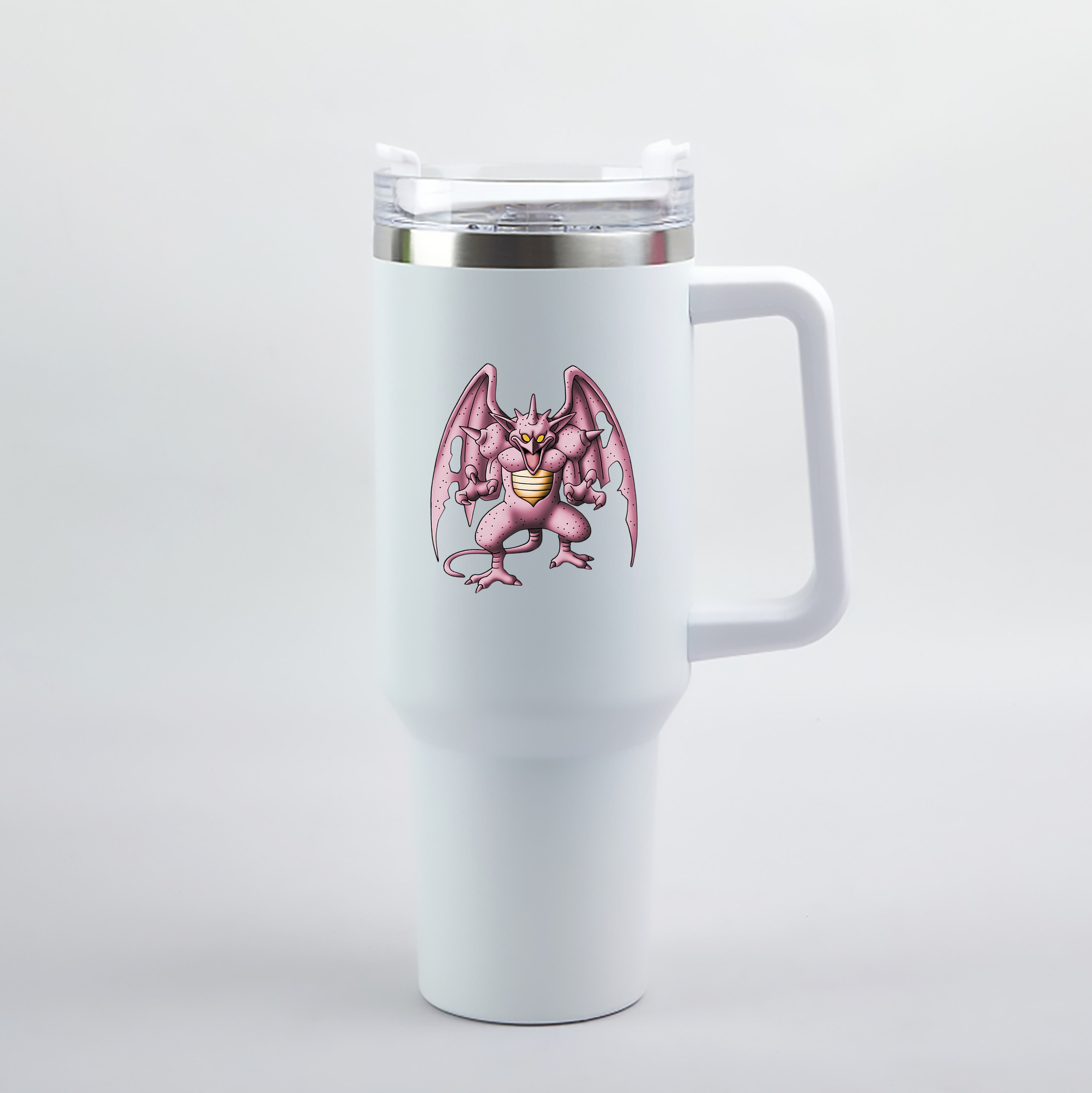 （画像用） ドラゴンクエスト Doragon Kuesuto Dragon Quest 1200mL車用タンブラー（カラープリント）