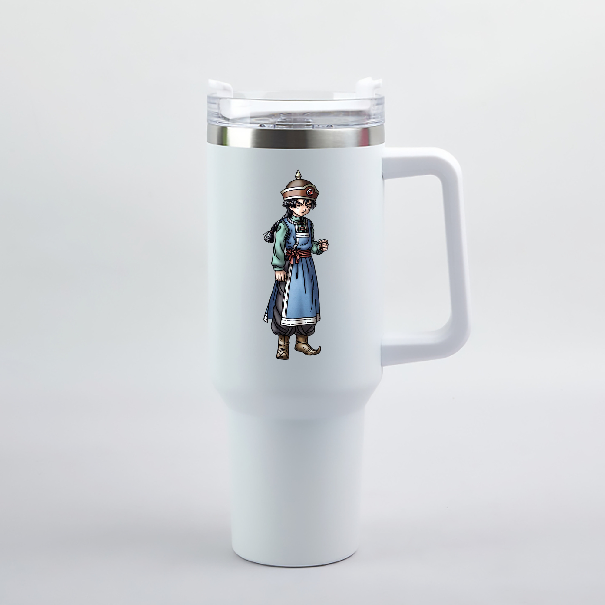 （画像用） ドラゴンクエスト Doragon Kuesuto Dragon Quest 1200mL車用タンブラー（カラープリント）