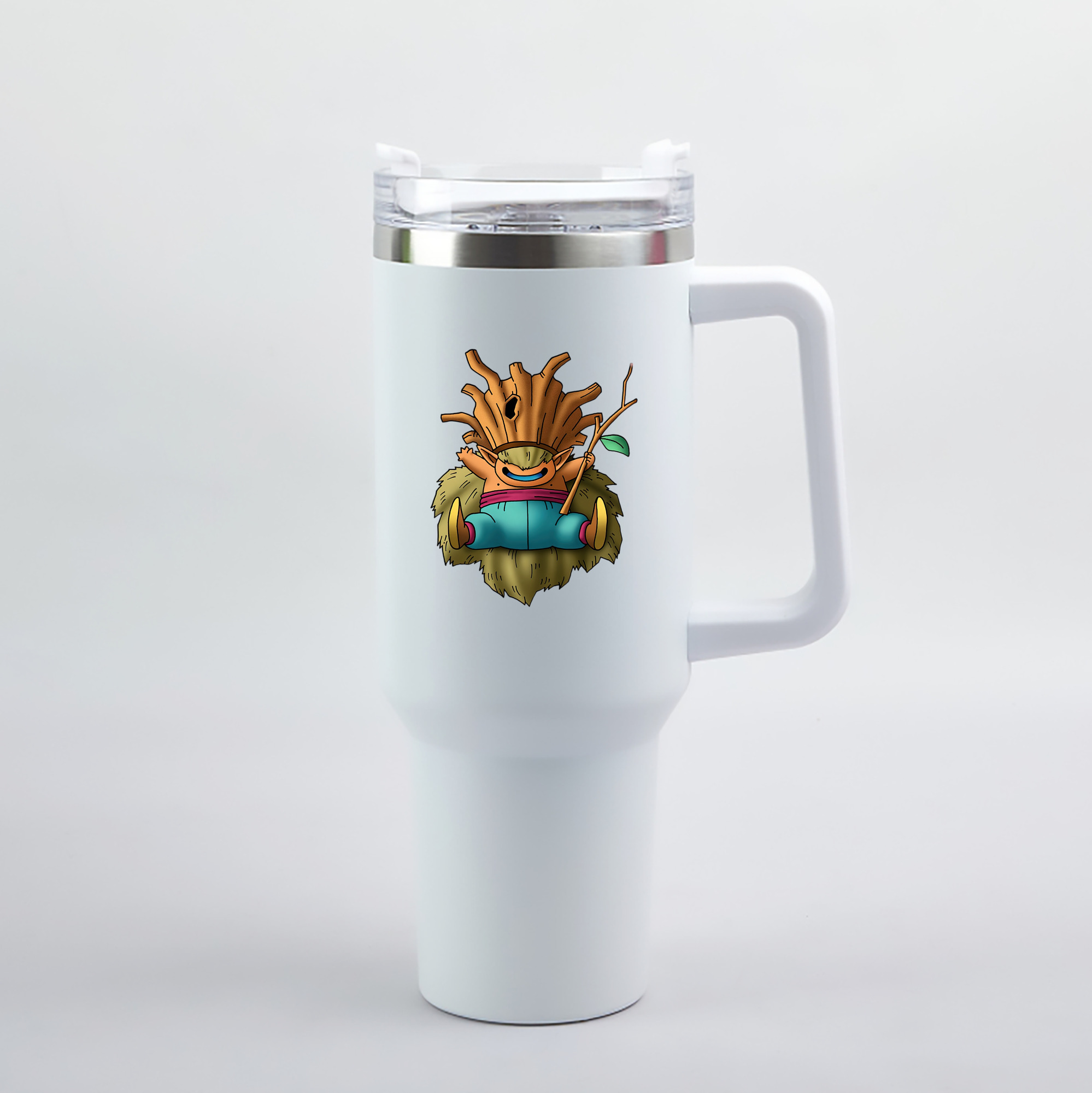 （画像用） ドラゴンクエスト Doragon Kuesuto Dragon Quest 1200mL車用タンブラー（カラープリント）