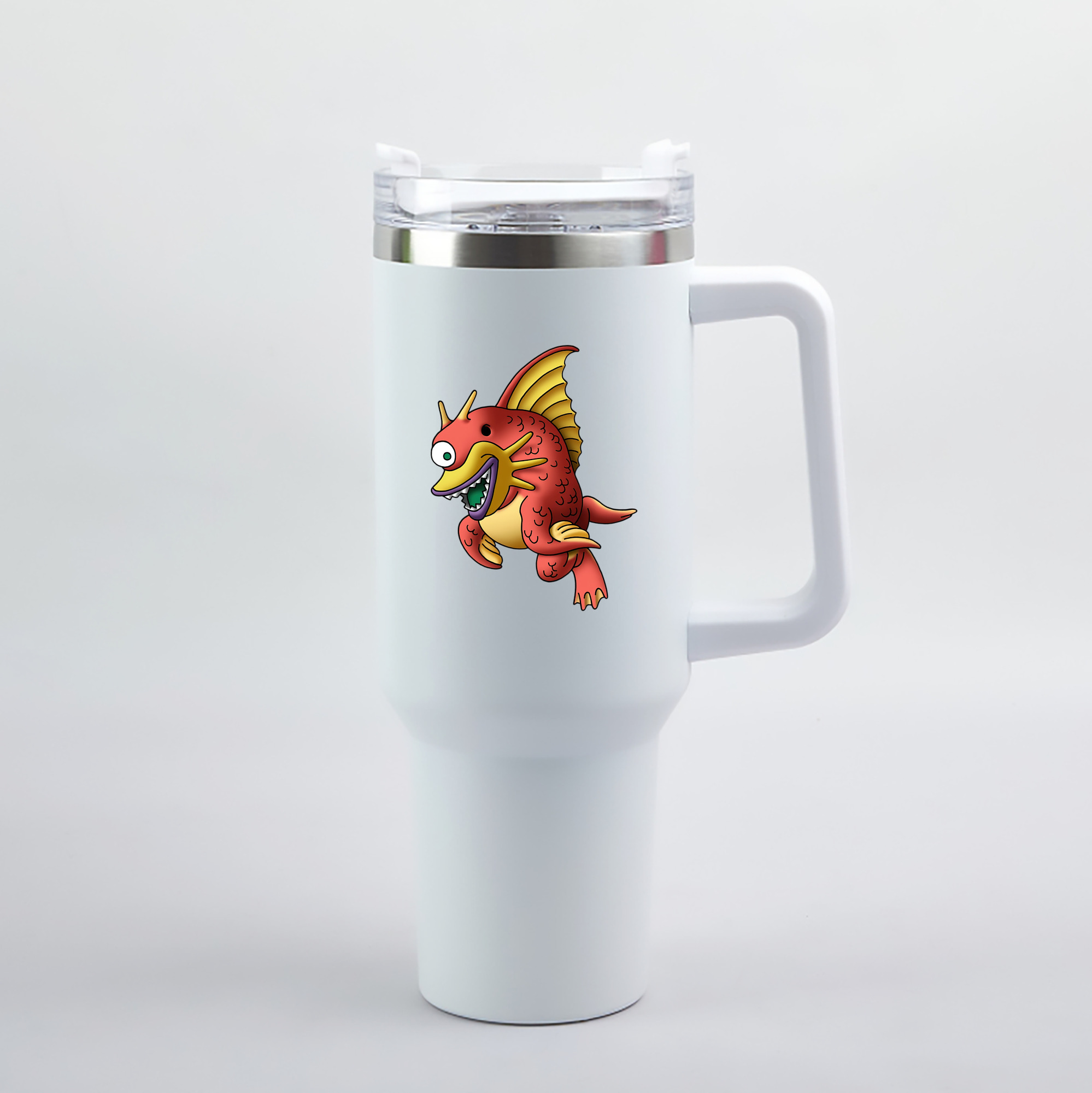 （画像用） ドラゴンクエスト Doragon Kuesuto Dragon Quest 1200mL車用タンブラー（カラープリント）