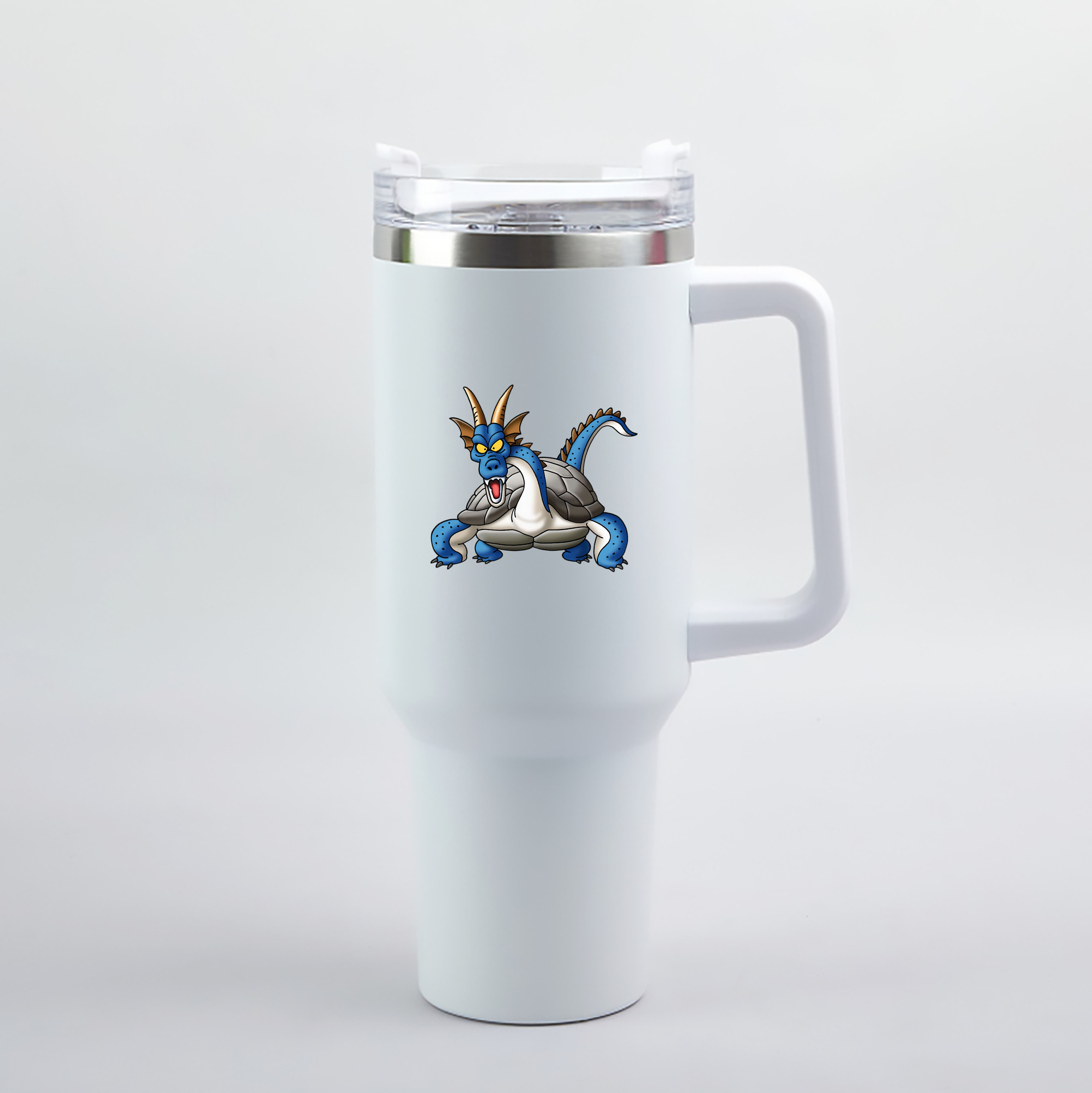 （画像用） ドラゴンクエスト Doragon Kuesuto Dragon Quest 1200mL車用タンブラー（カラープリント）
