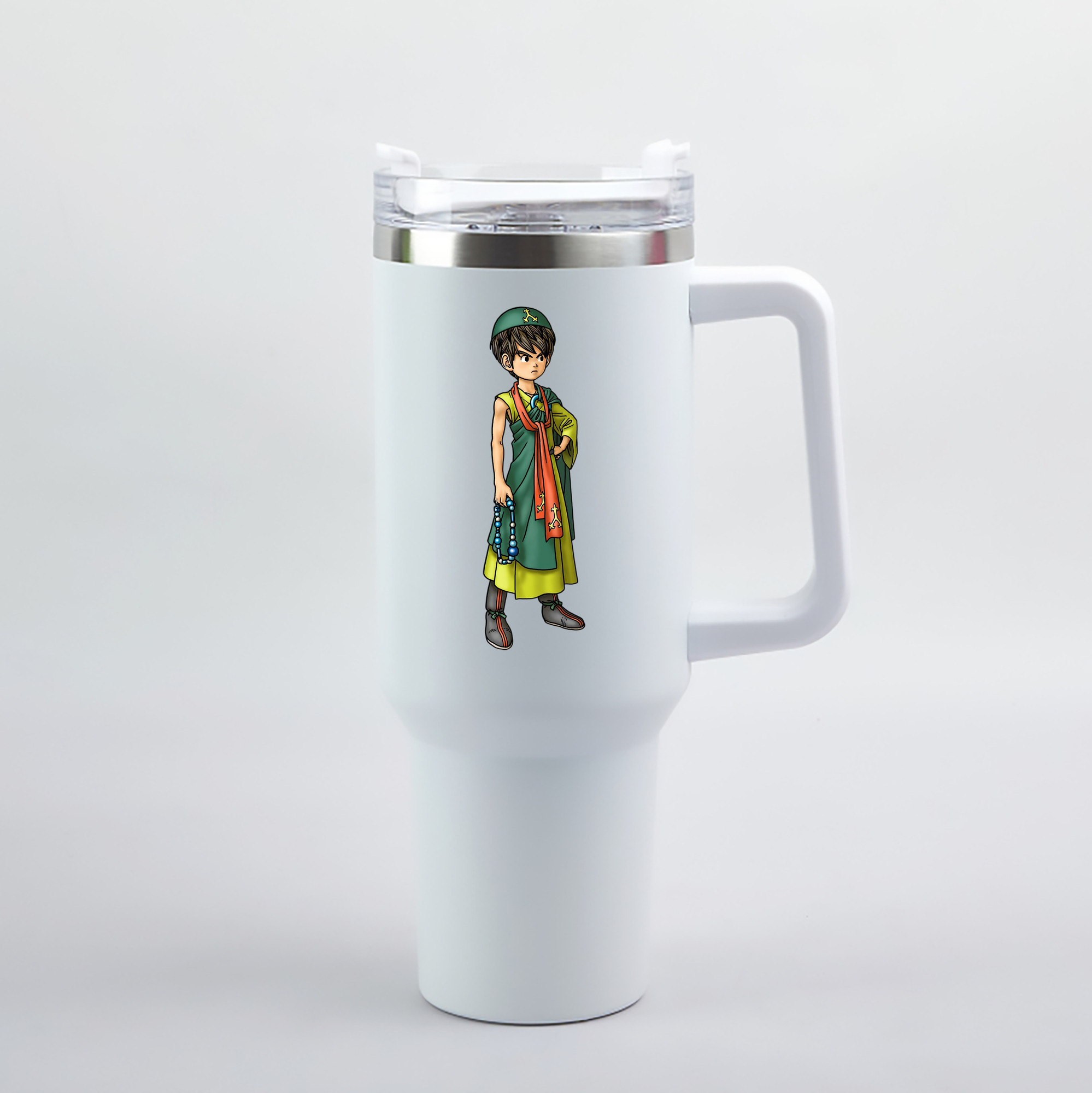（画像用） ドラゴンクエスト Doragon Kuesuto Dragon Quest 1200mL車用タンブラー（カラープリント）