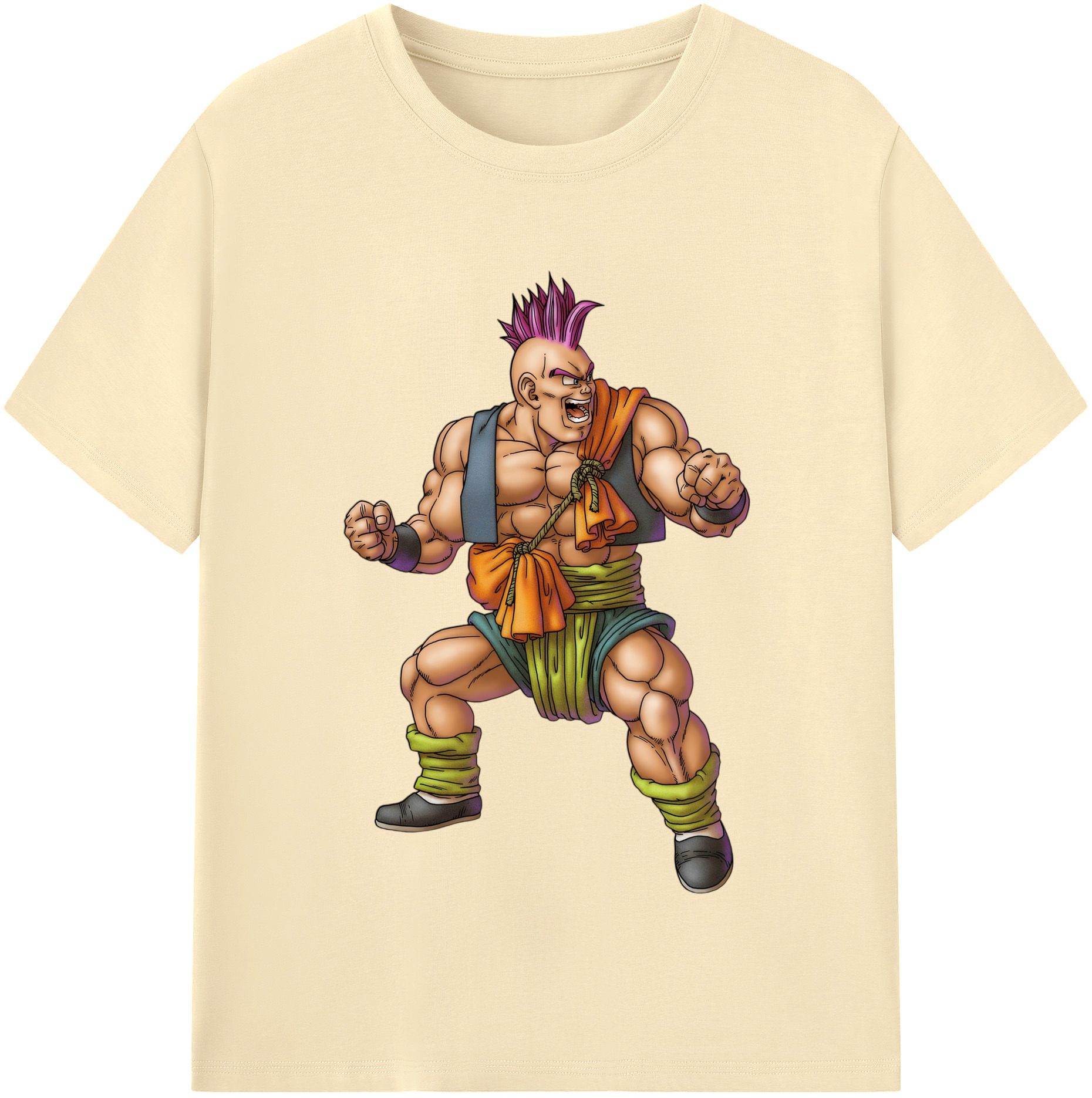（画像用） ドラゴンクエスト Doragon Kuesuto Dragon Quest 綿100％半袖Tシャツ（フロントプリント）