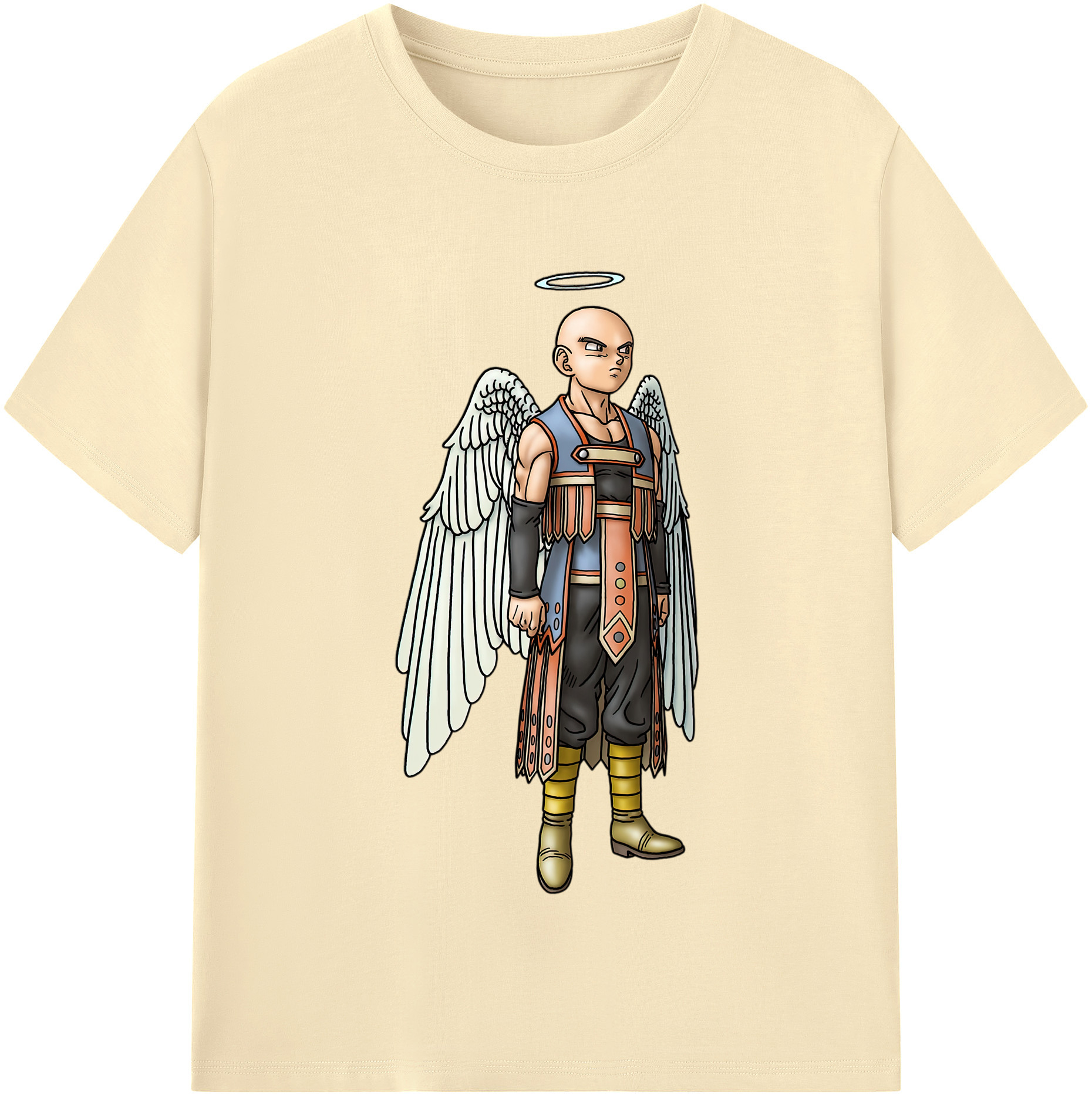 （画像用） ドラゴンクエスト Doragon Kuesuto Dragon Quest 綿100％半袖Tシャツ（フロントプリント）