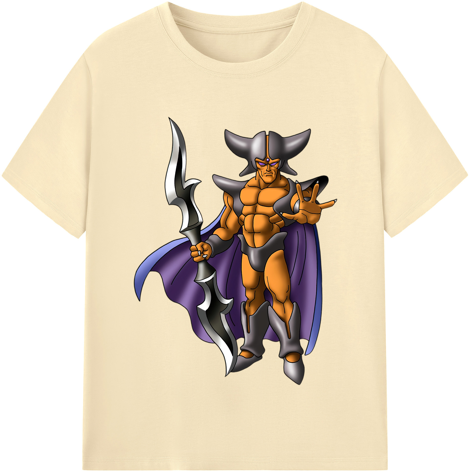 （画像用） ドラゴンクエスト Doragon Kuesuto Dragon Quest 綿100％半袖Tシャツ（フロントプリント）