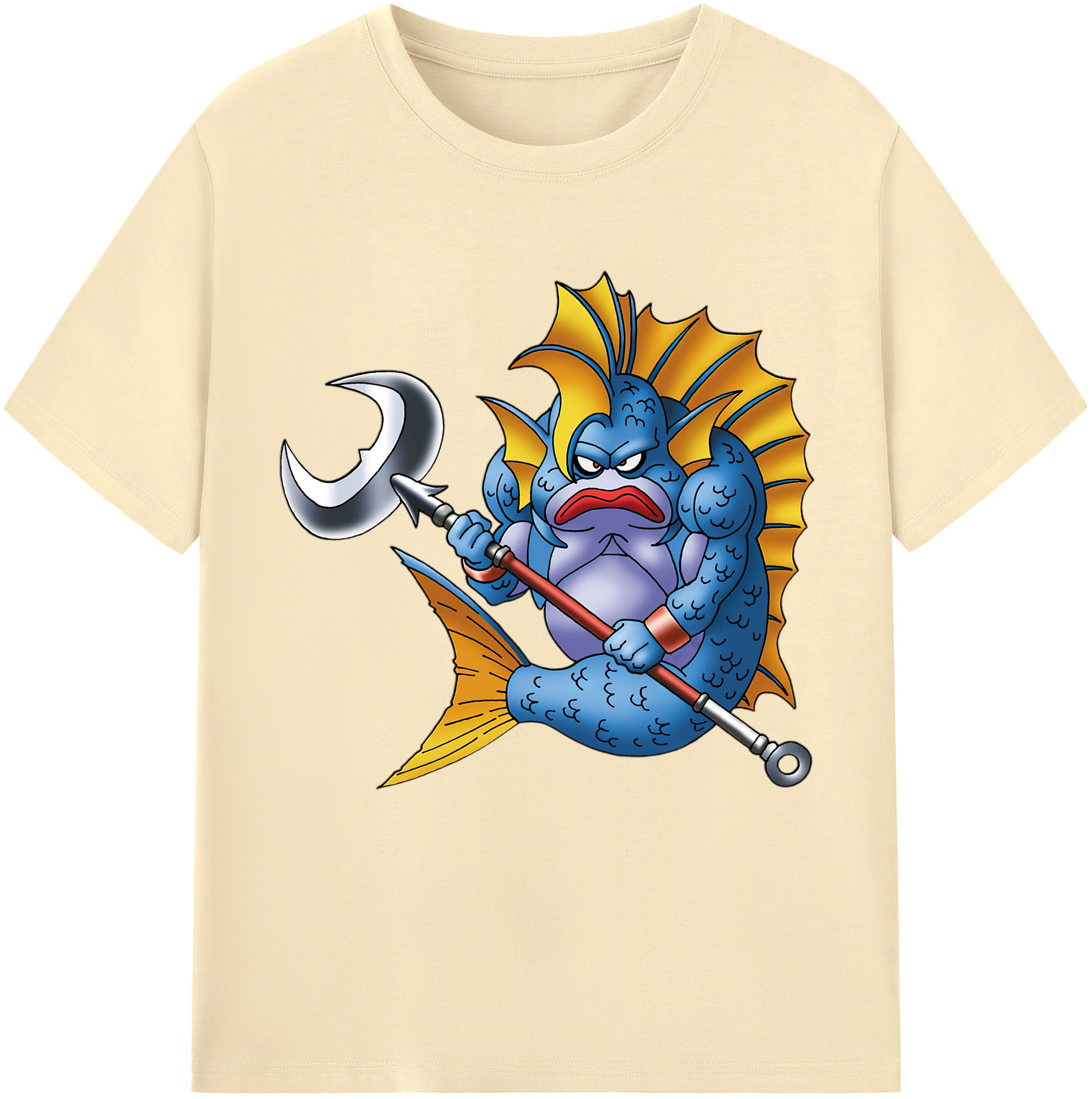 （画像用） ドラゴンクエスト Doragon Kuesuto Dragon Quest 綿100％半袖Tシャツ（フロントプリント）