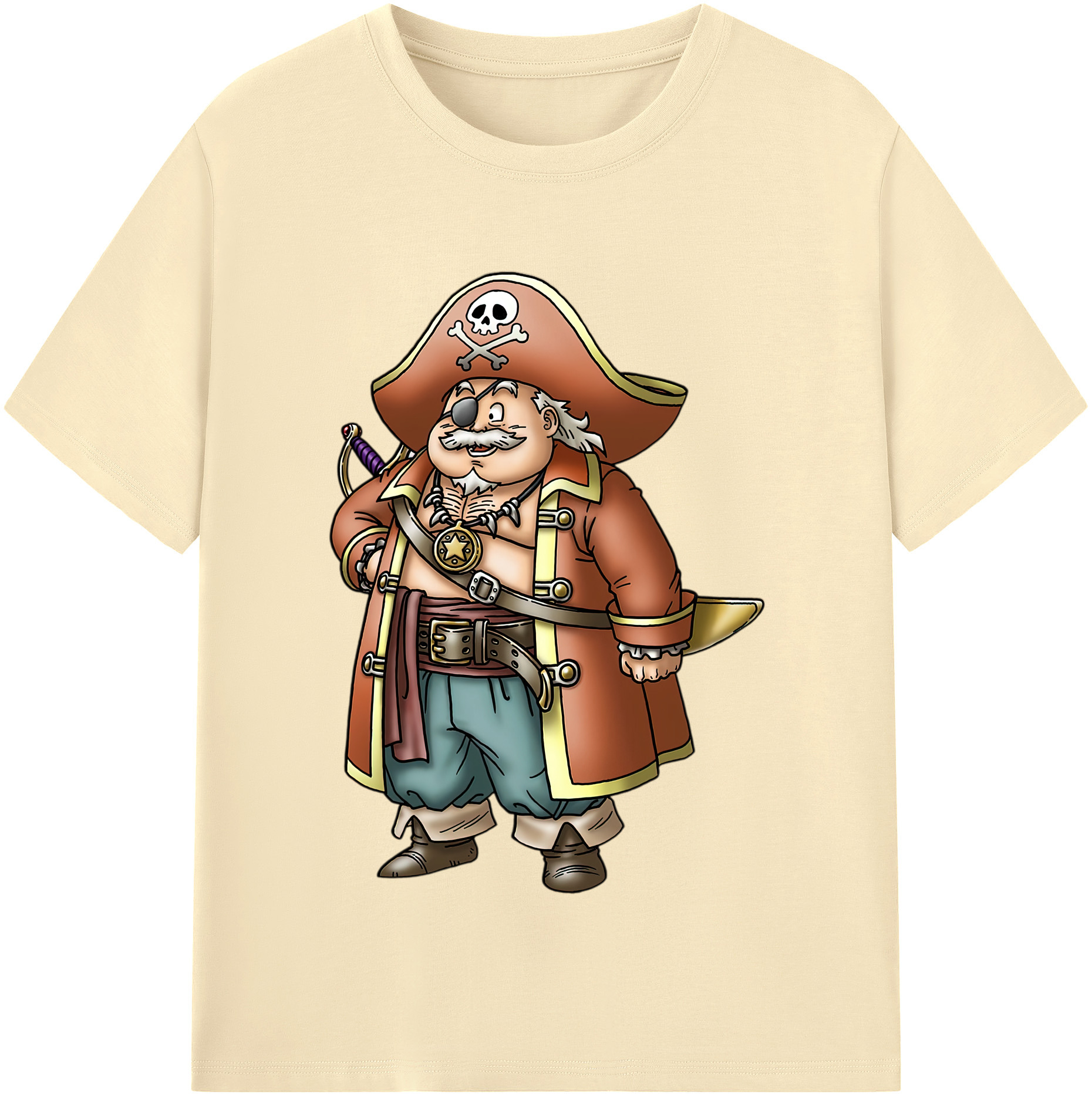 （画像用） ドラゴンクエスト Doragon Kuesuto Dragon Quest 綿100％半袖Tシャツ（フロントプリント）