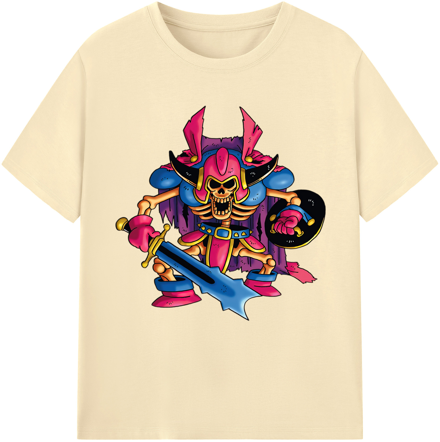 （画像用） ドラゴンクエスト Doragon Kuesuto Dragon Quest 綿100％半袖Tシャツ（フロントプリント）