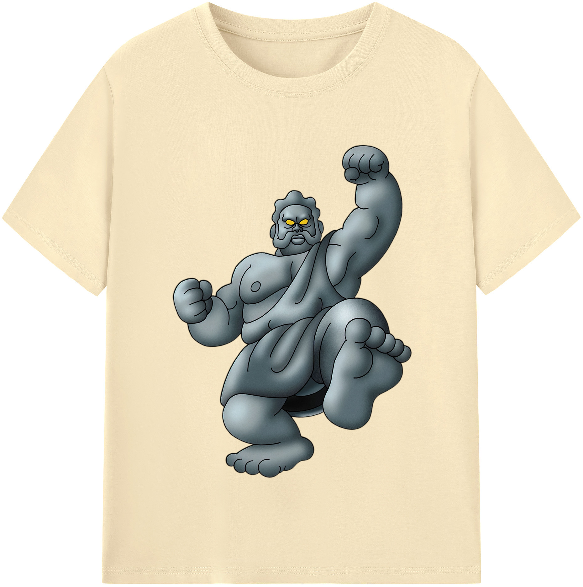 （画像用） ドラゴンクエスト Doragon Kuesuto Dragon Quest 綿100％半袖Tシャツ（フロントプリント）