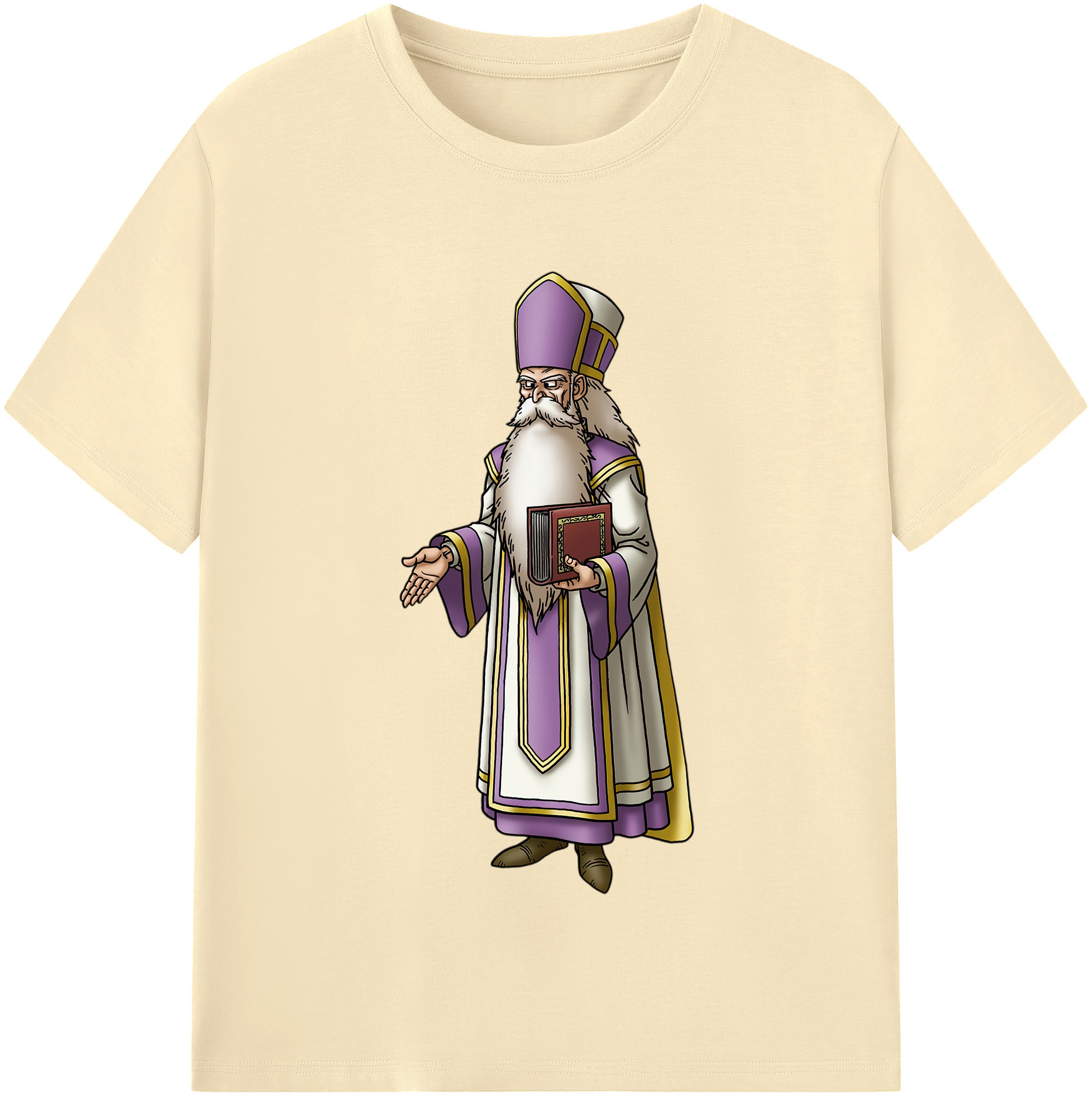 （画像用） ドラゴンクエスト Doragon Kuesuto Dragon Quest 綿100％半袖Tシャツ（フロントプリント）