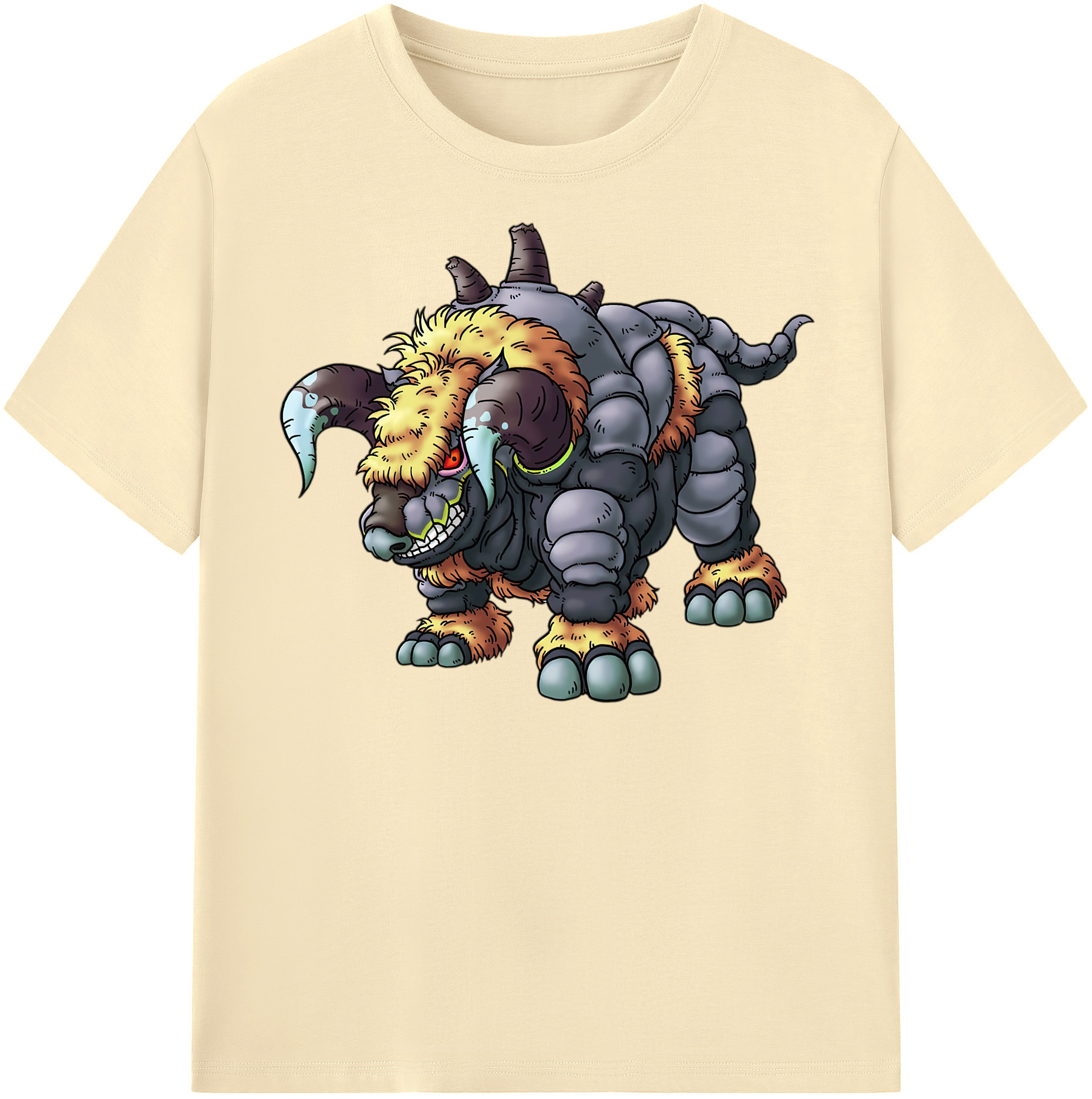 （画像用） ドラゴンクエスト Doragon Kuesuto Dragon Quest 綿100％半袖Tシャツ（フロントプリント）