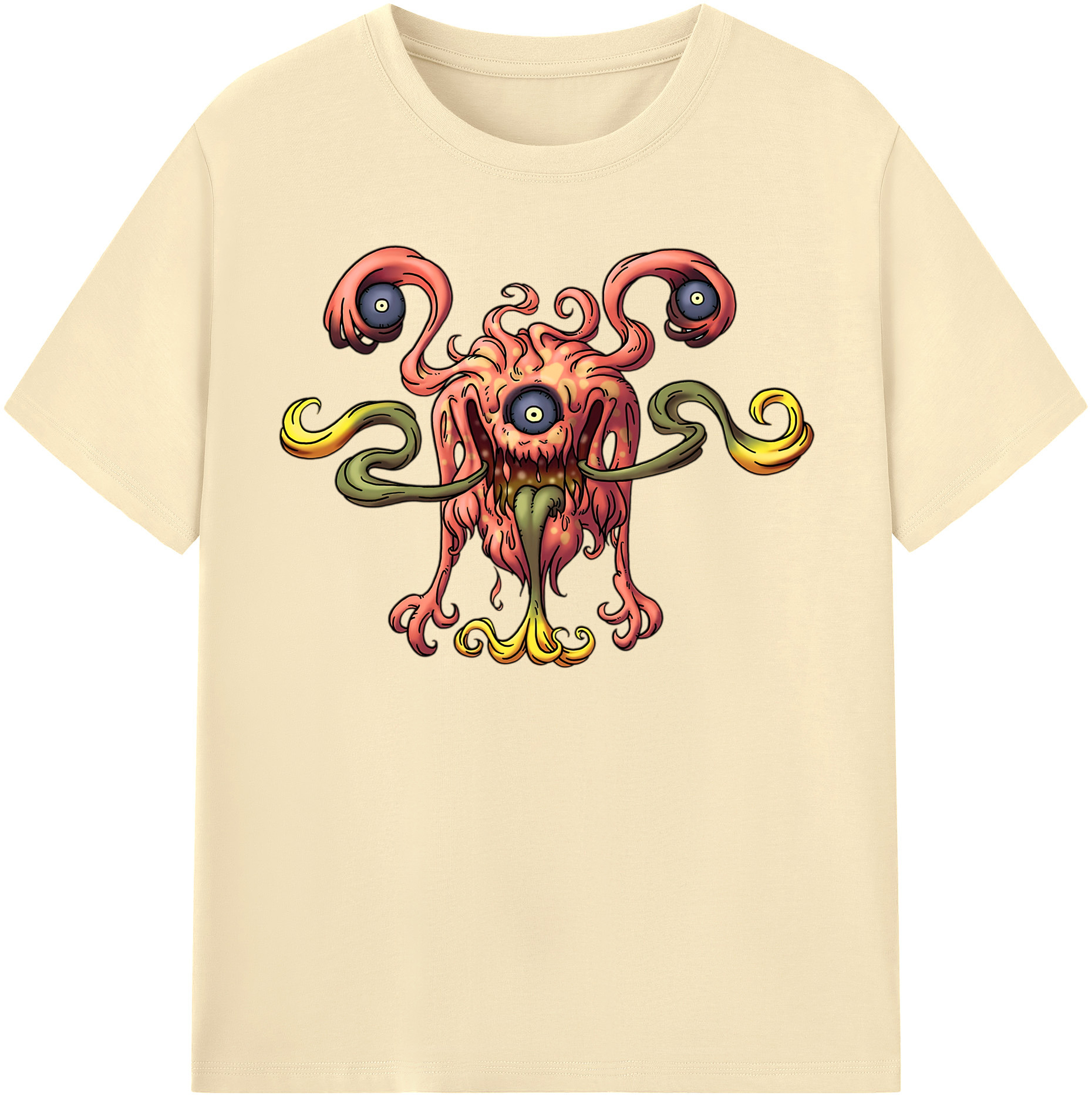 （画像用） ドラゴンクエスト Doragon Kuesuto Dragon Quest 綿100％半袖Tシャツ（フロントプリント）