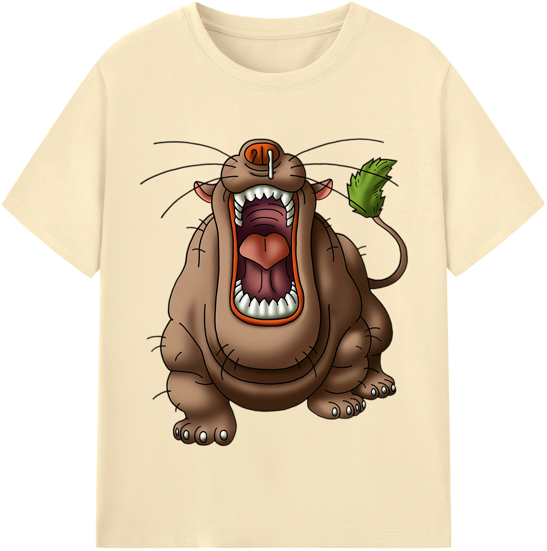 （画像用） ドラゴンクエスト Doragon Kuesuto Dragon Quest 綿100％半袖Tシャツ（フロントプリント）